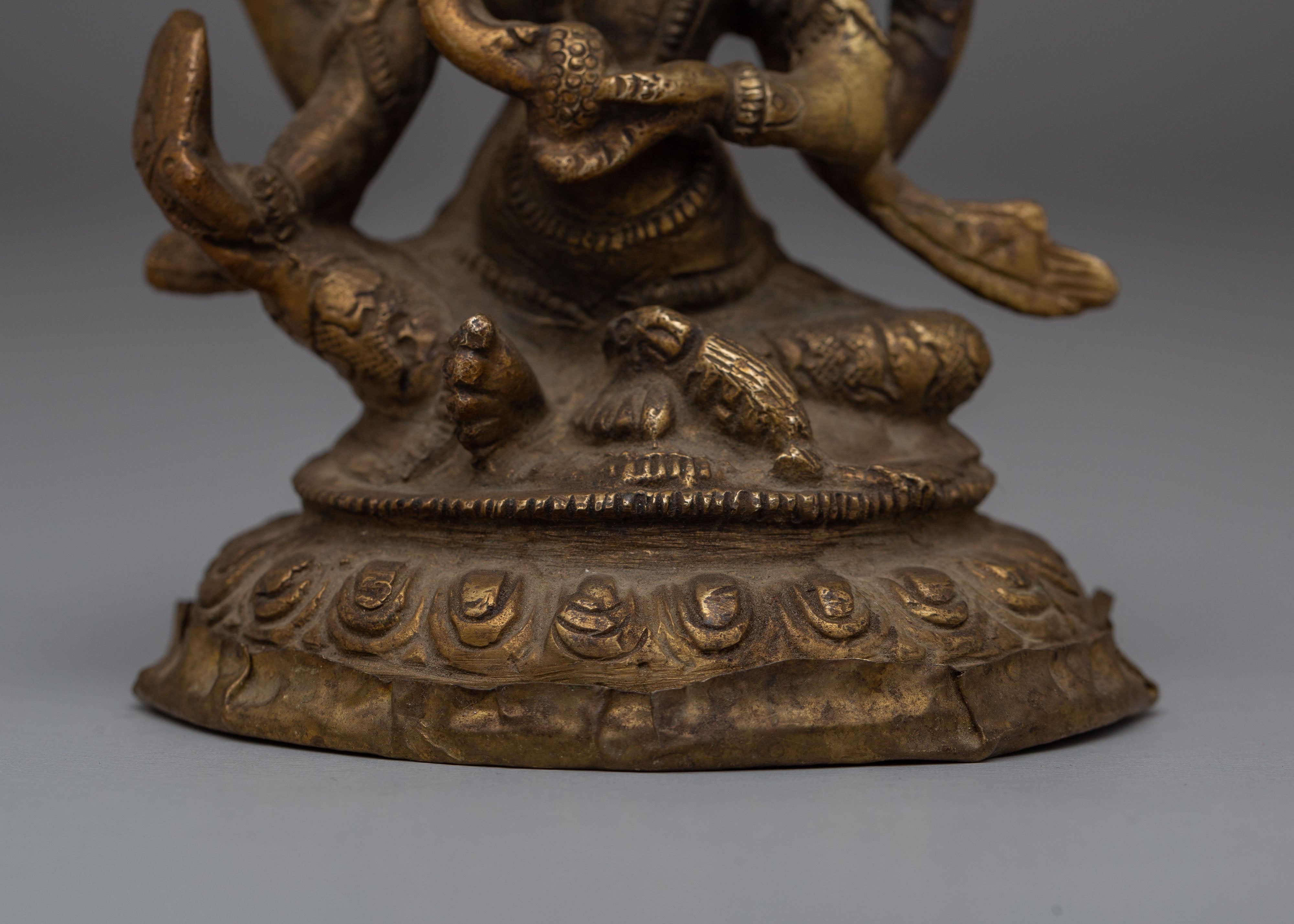 Handmade Hindu Deity Ganesha Brass Statue | Hindu God of Prosperity