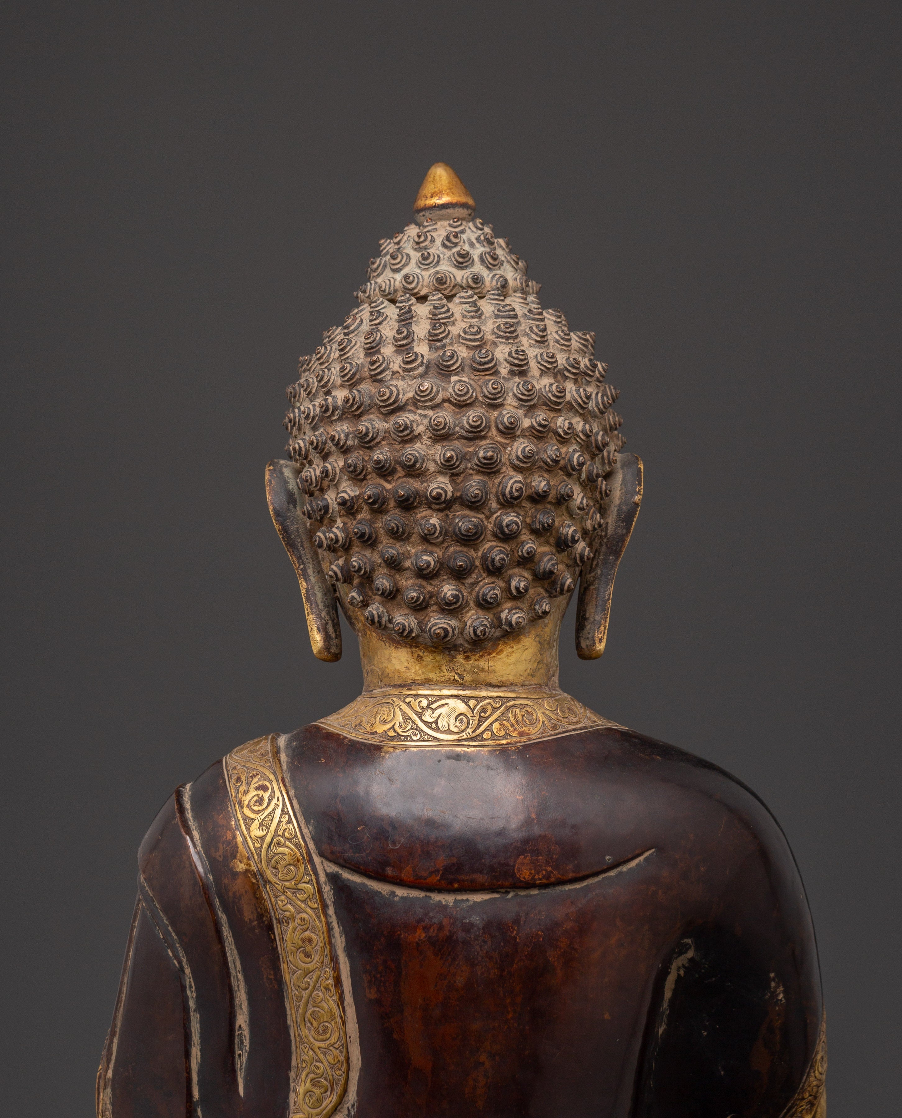 Shakyamuni Buddha Statue for Spiritual Healing and Peace | Sacred Traditional Artwork