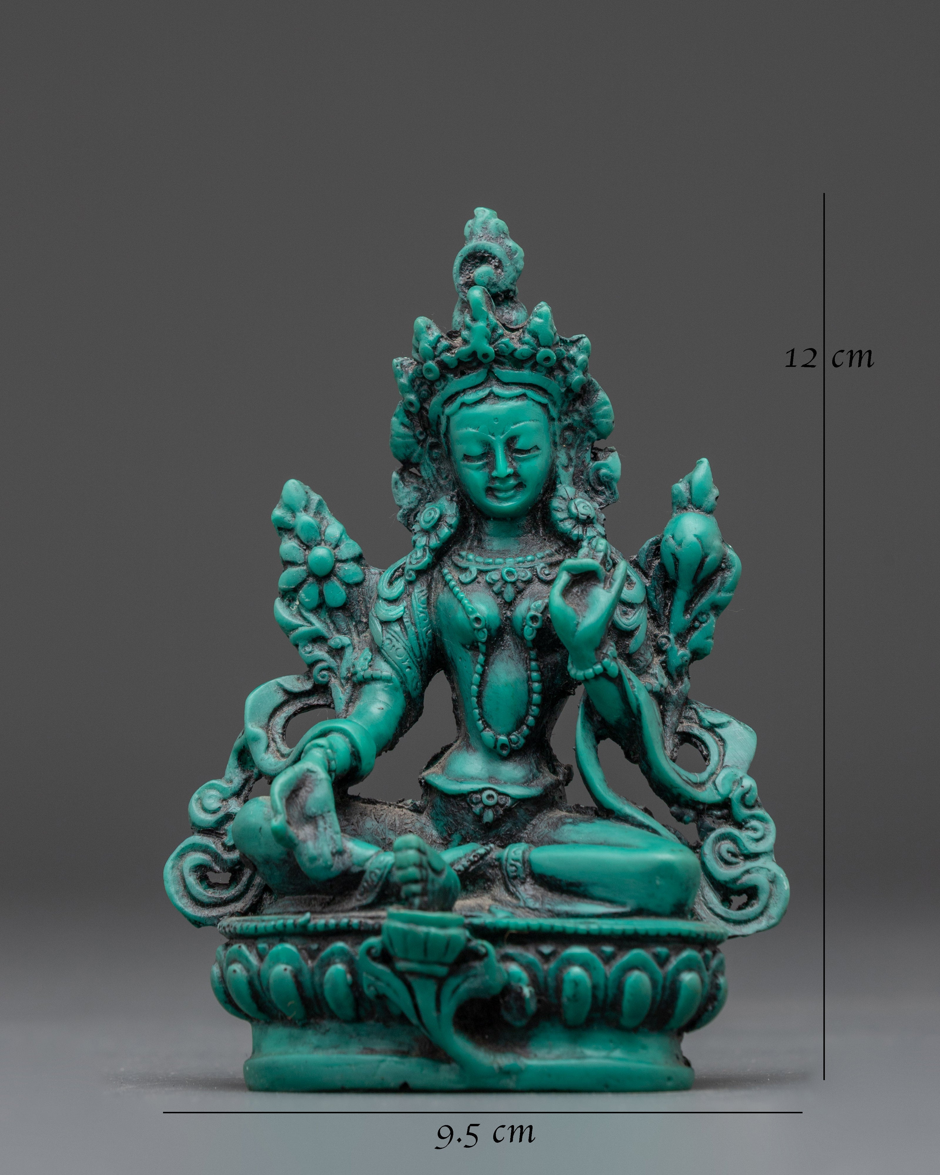 Sacred Bodhisattva Green Tara Statue | Symbol of Compassion