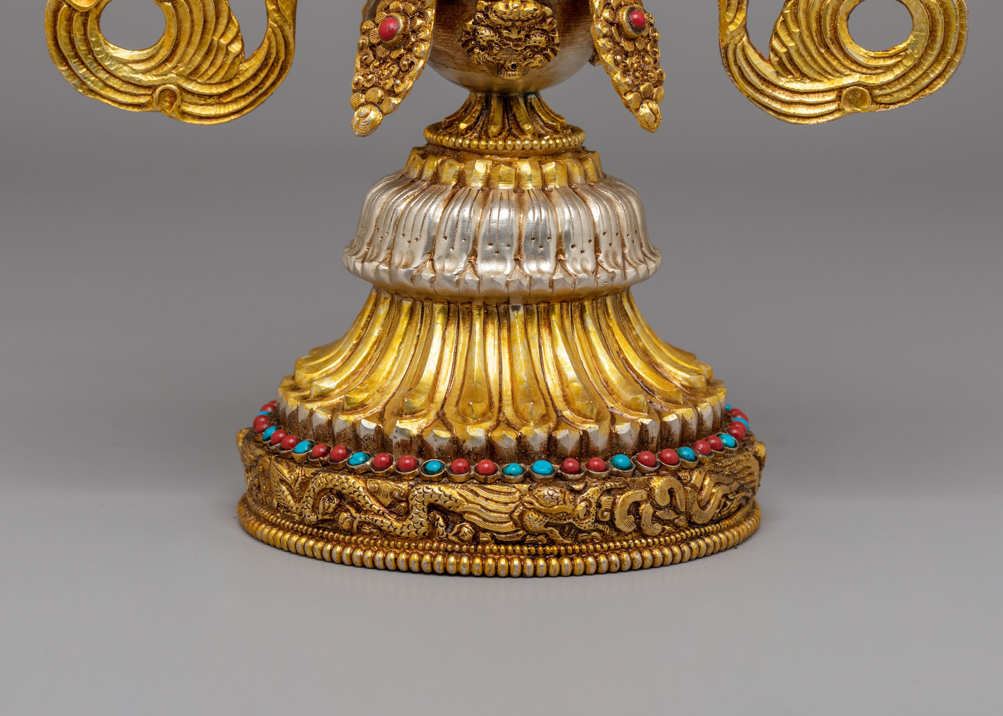 Ashtamangala Buddhist Symbol Set | Traditional Ritual Artwork