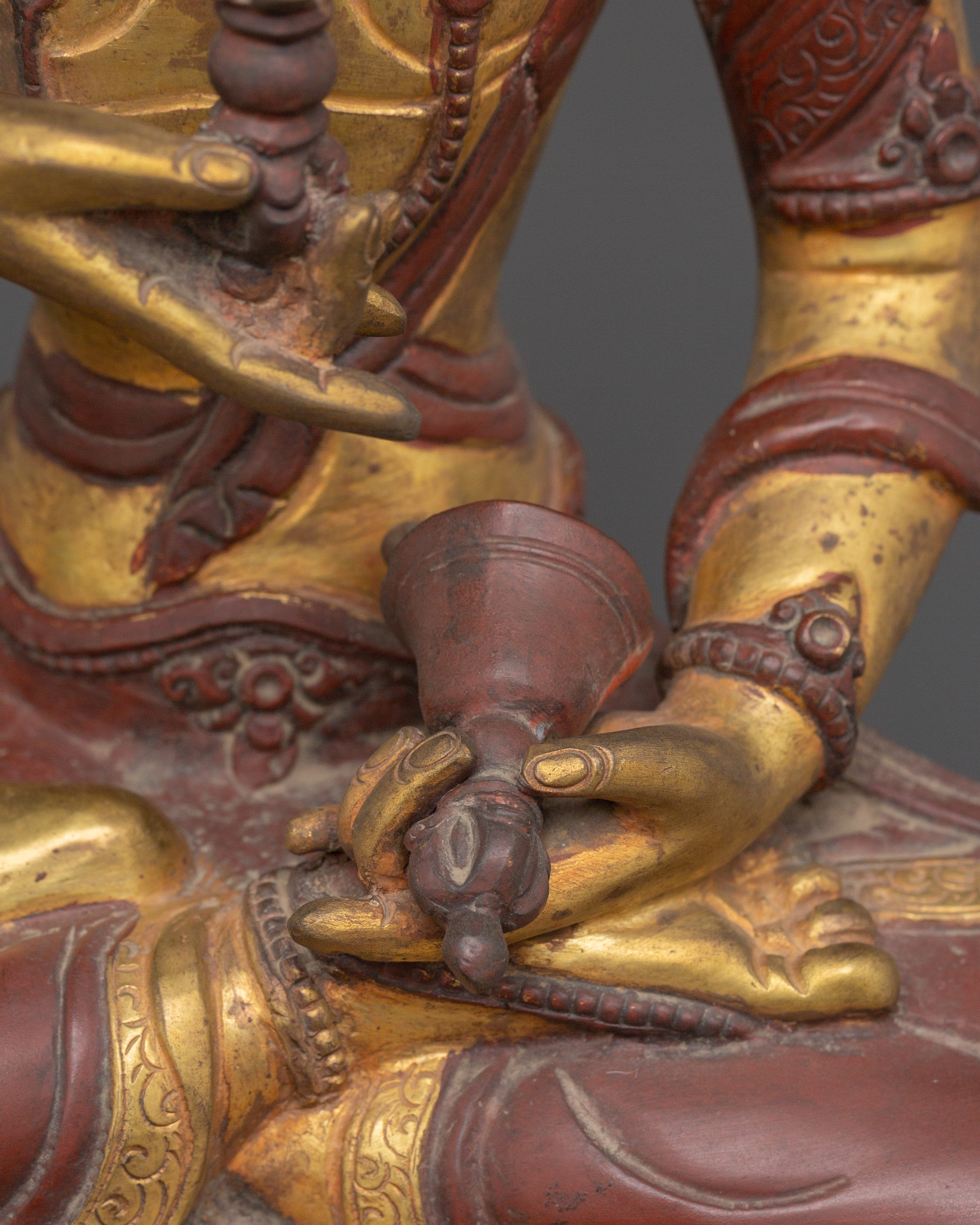 Buddha of Purification Vajrasattva Sculpture | Buddhist Copper Statue