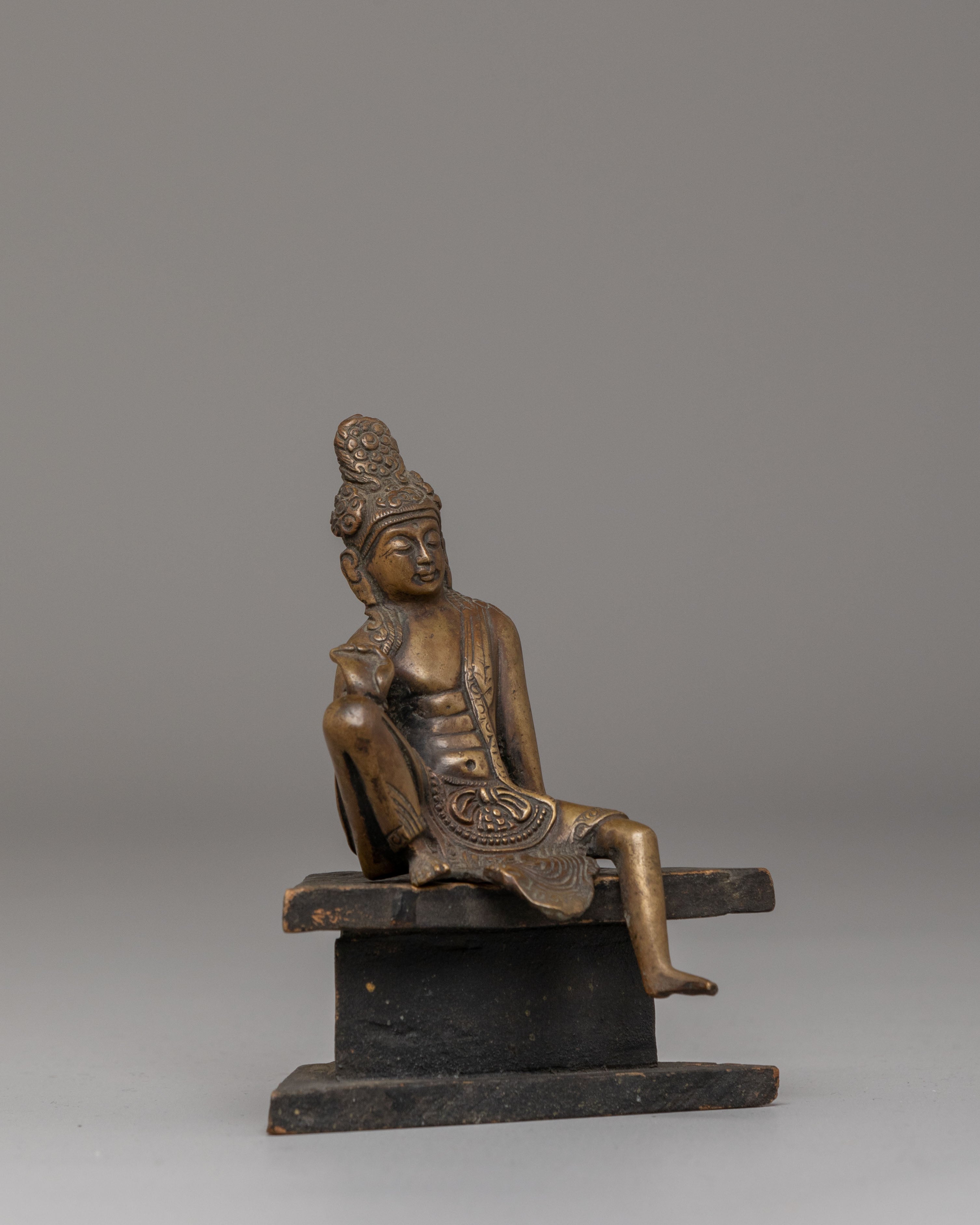 Handcrafted Lord Indra Figurine | Himalayan Sacred Art