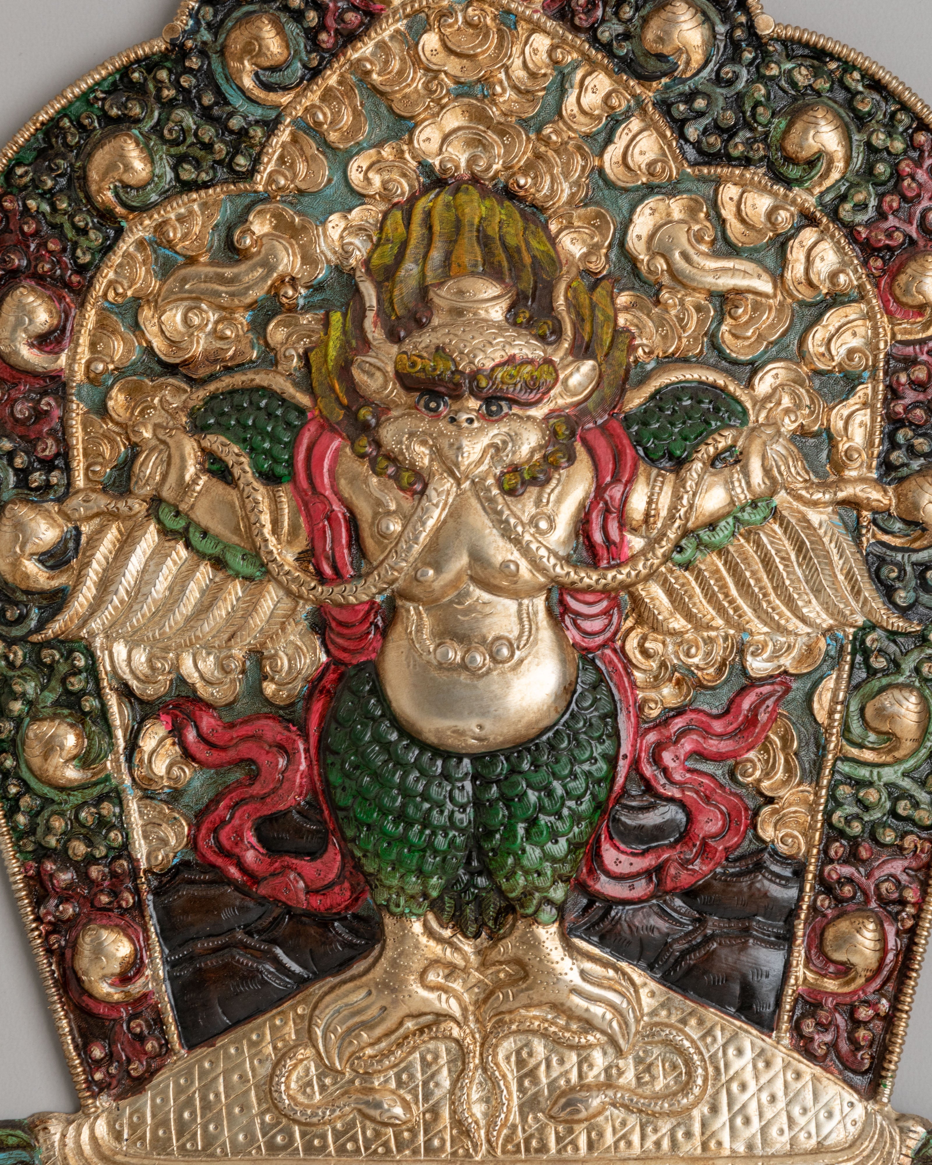 Garuda Protector Wall Hanging | Handcrafted Art