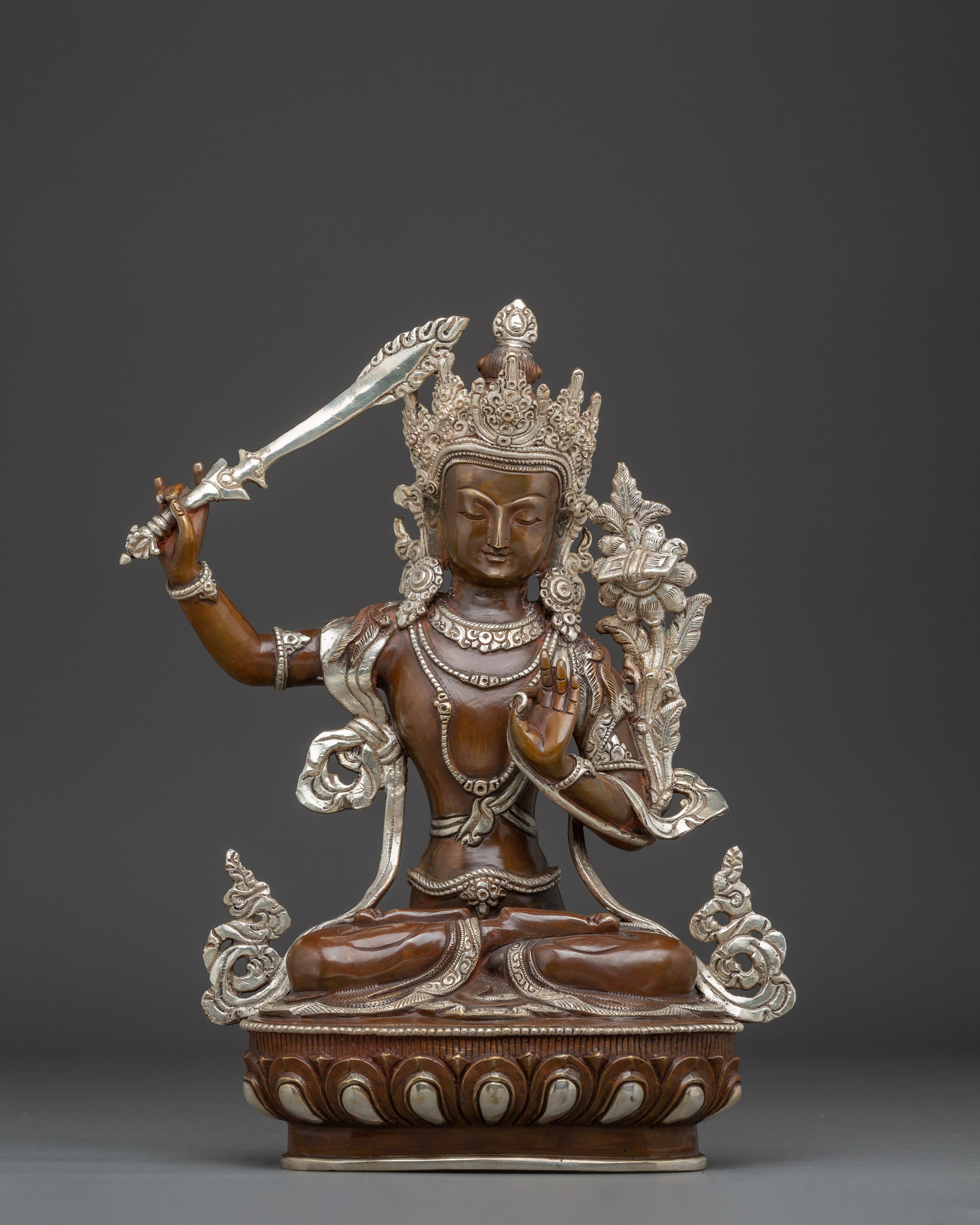 Statue of Manjushri The Gentle Glory