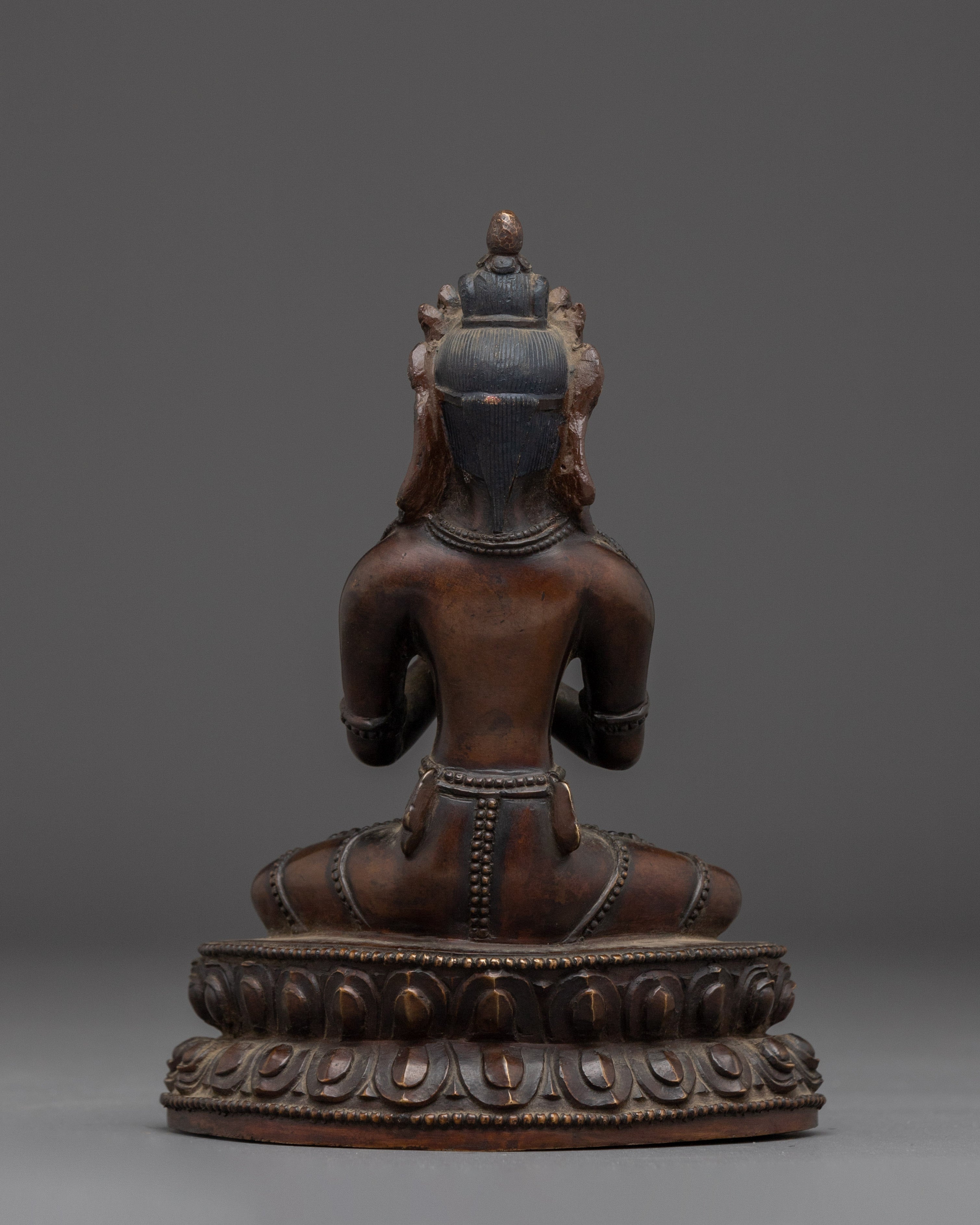 Boddhisattva Oxidized Set | Seven Tibetan Deities