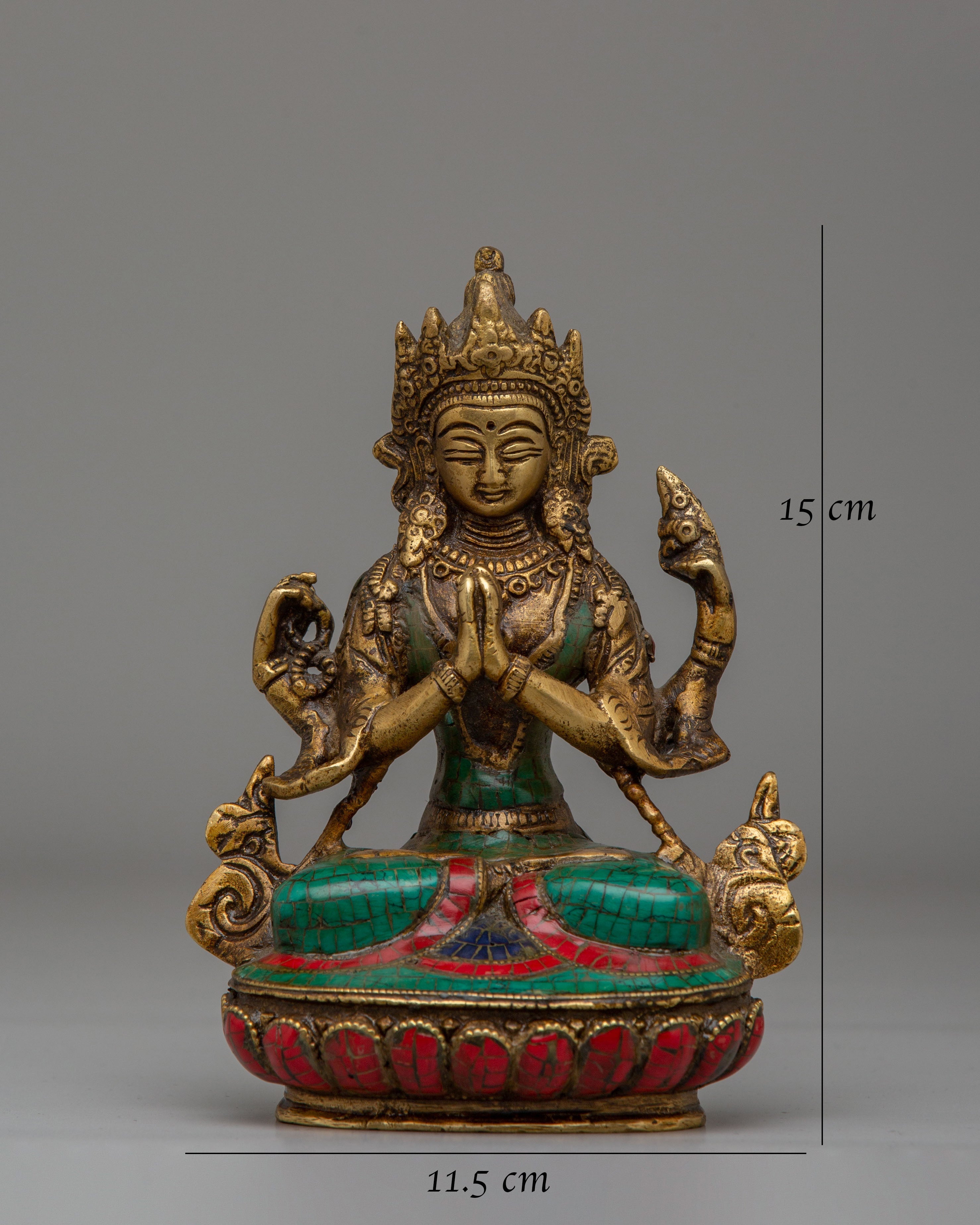 Sacred Chenrezig Bodhisattva Statue | Symbol of Compassion & Enlightenment