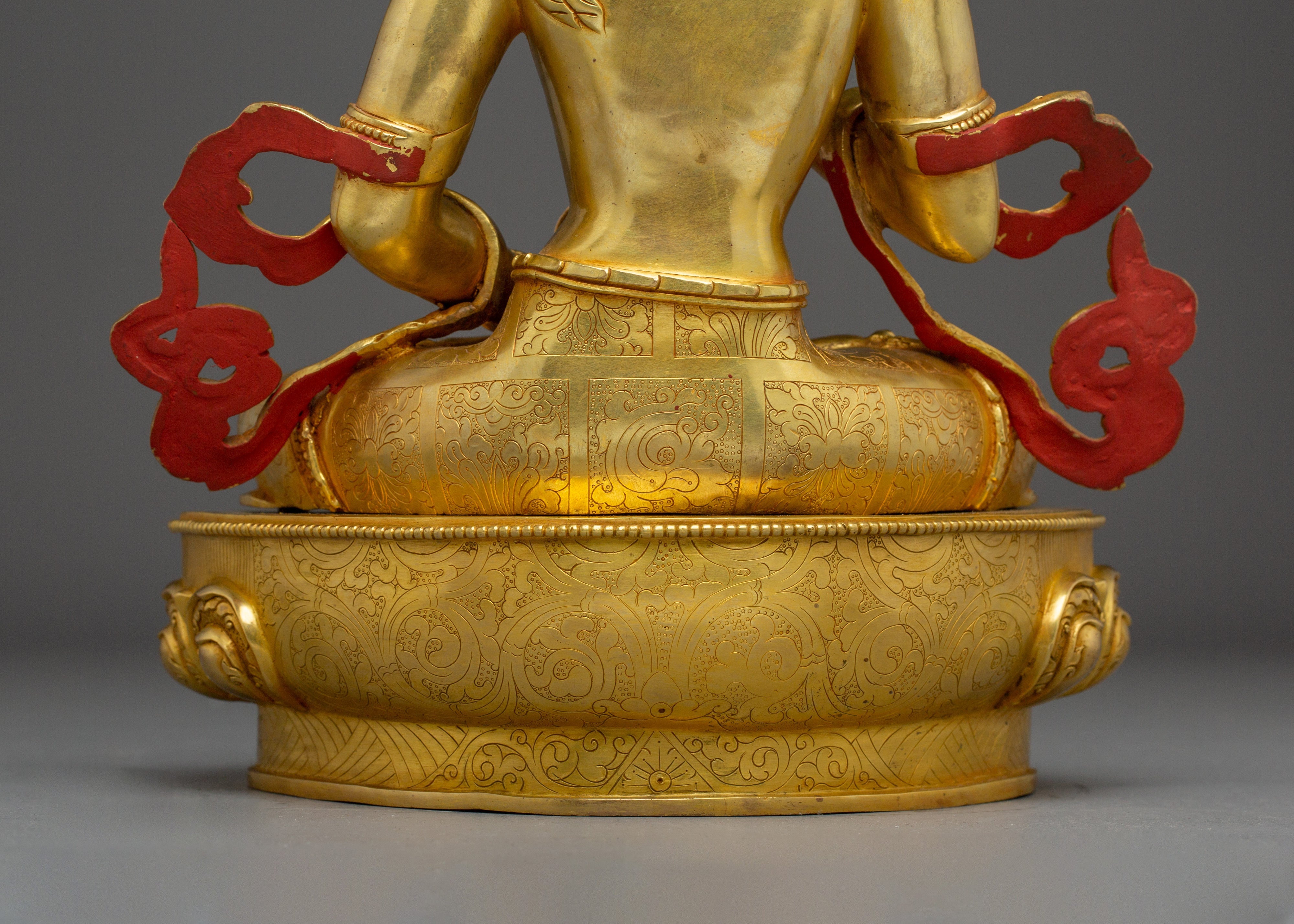 Golden Tantric Purification Deity Vajrasattva | Deity of Transformation