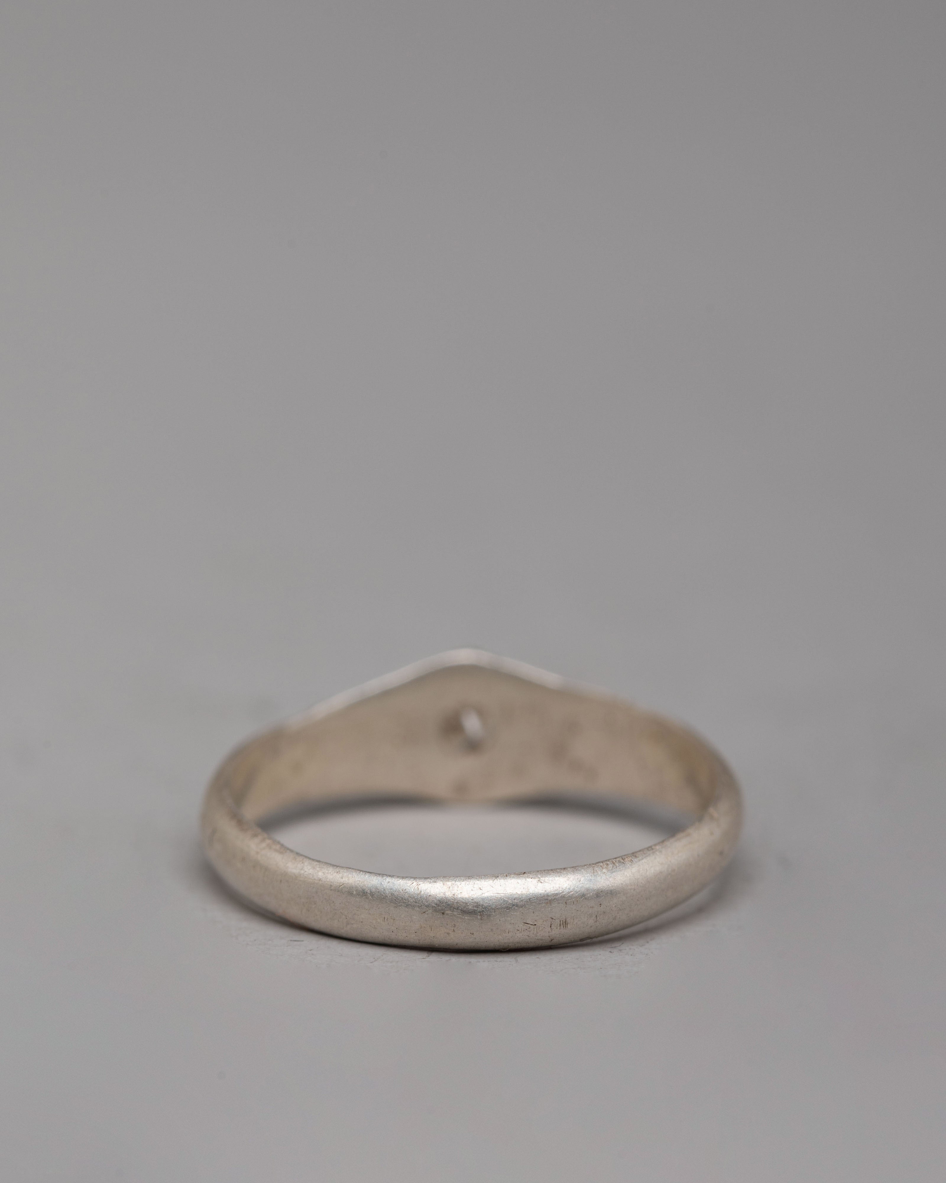 Handmade Decorative Art Ring | Sparkling Zircon | Artisan Jewelry