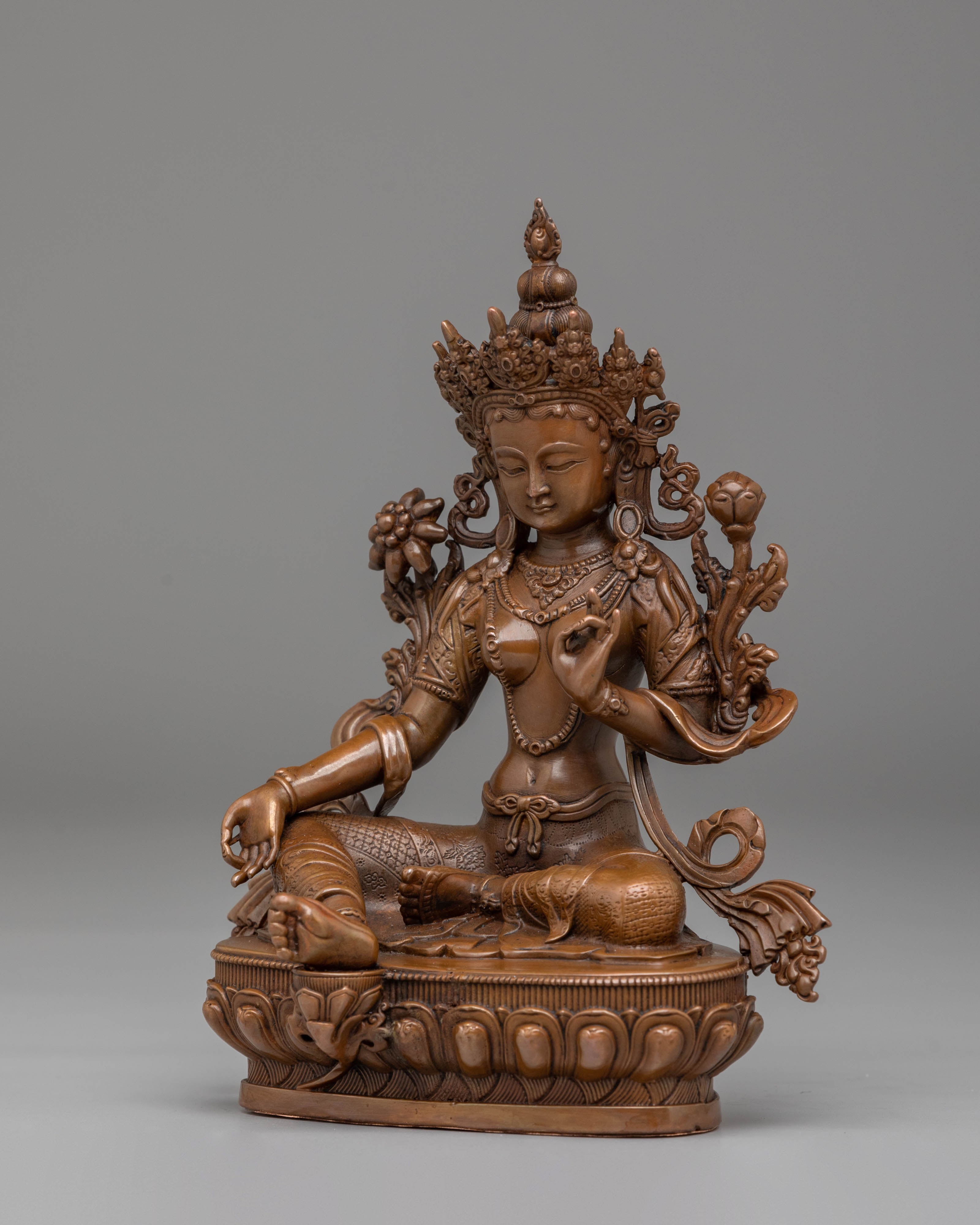 Sacred Mother Shyama Tara Statue | Tibetan Goddess of Compassion and Protection