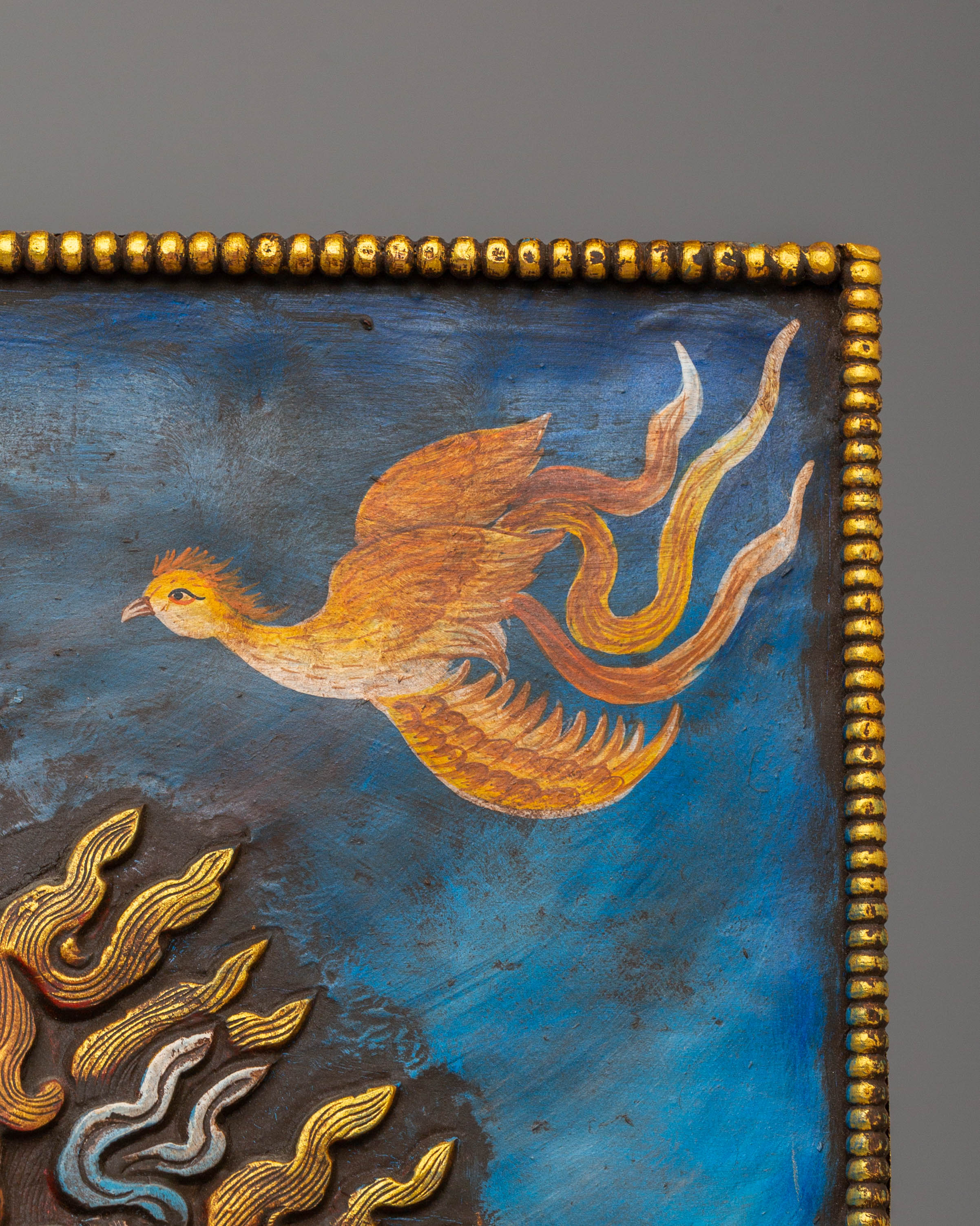 Handmade Six-Armed Mahakala Wall Hanging | A Symbol of Protection and Power