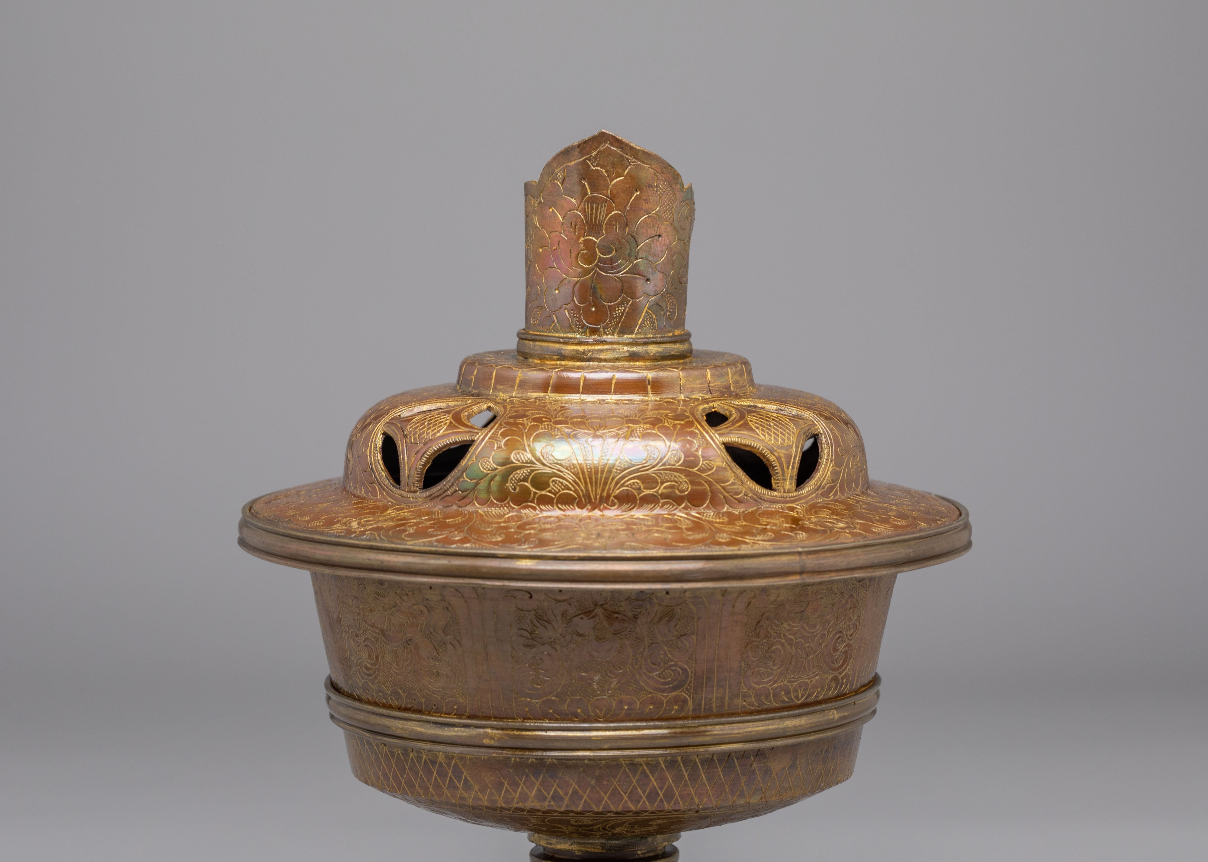 Ceremonial Butter Lamp | Tibetan Meditation & Altar Decor