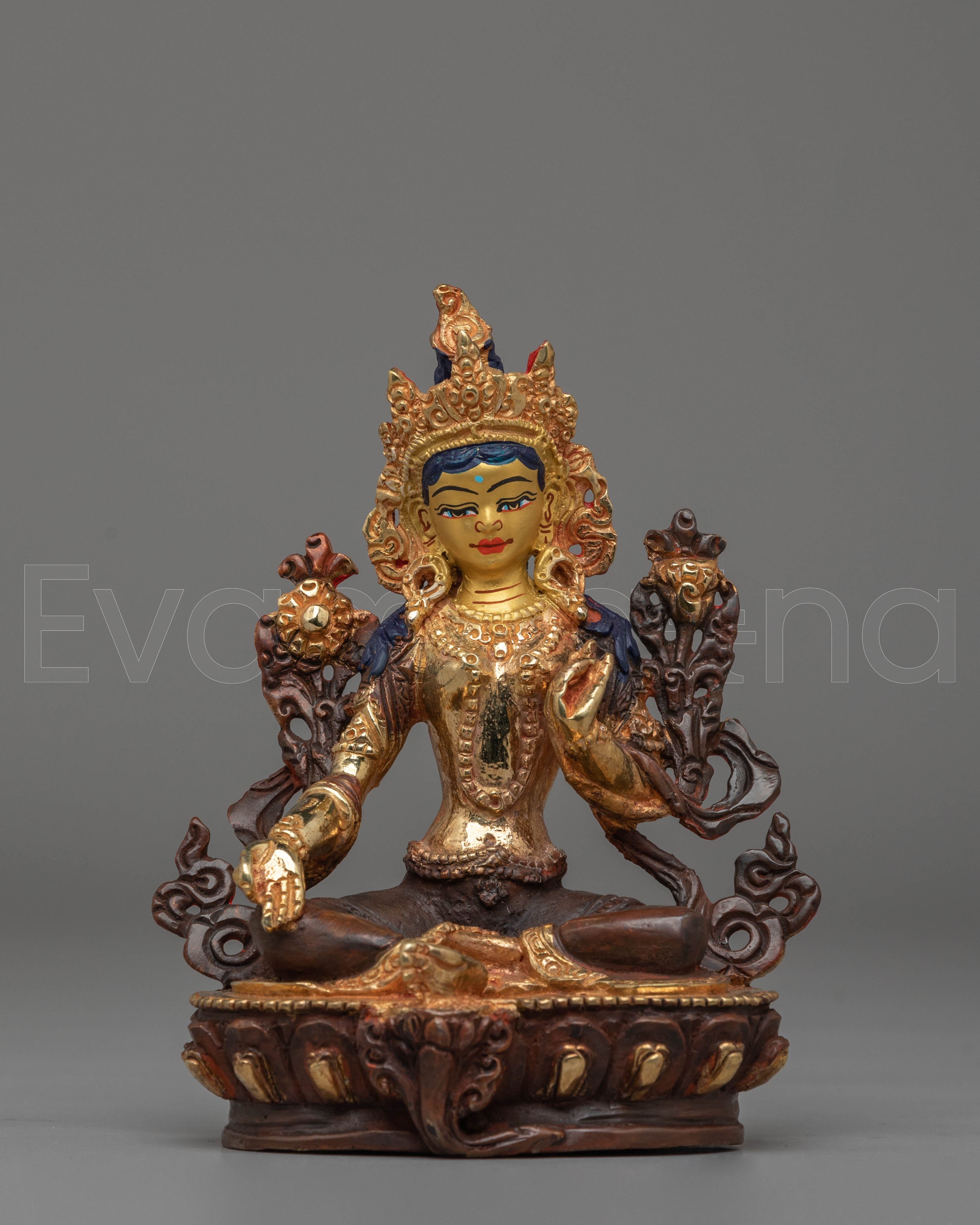 Green Tara Statue