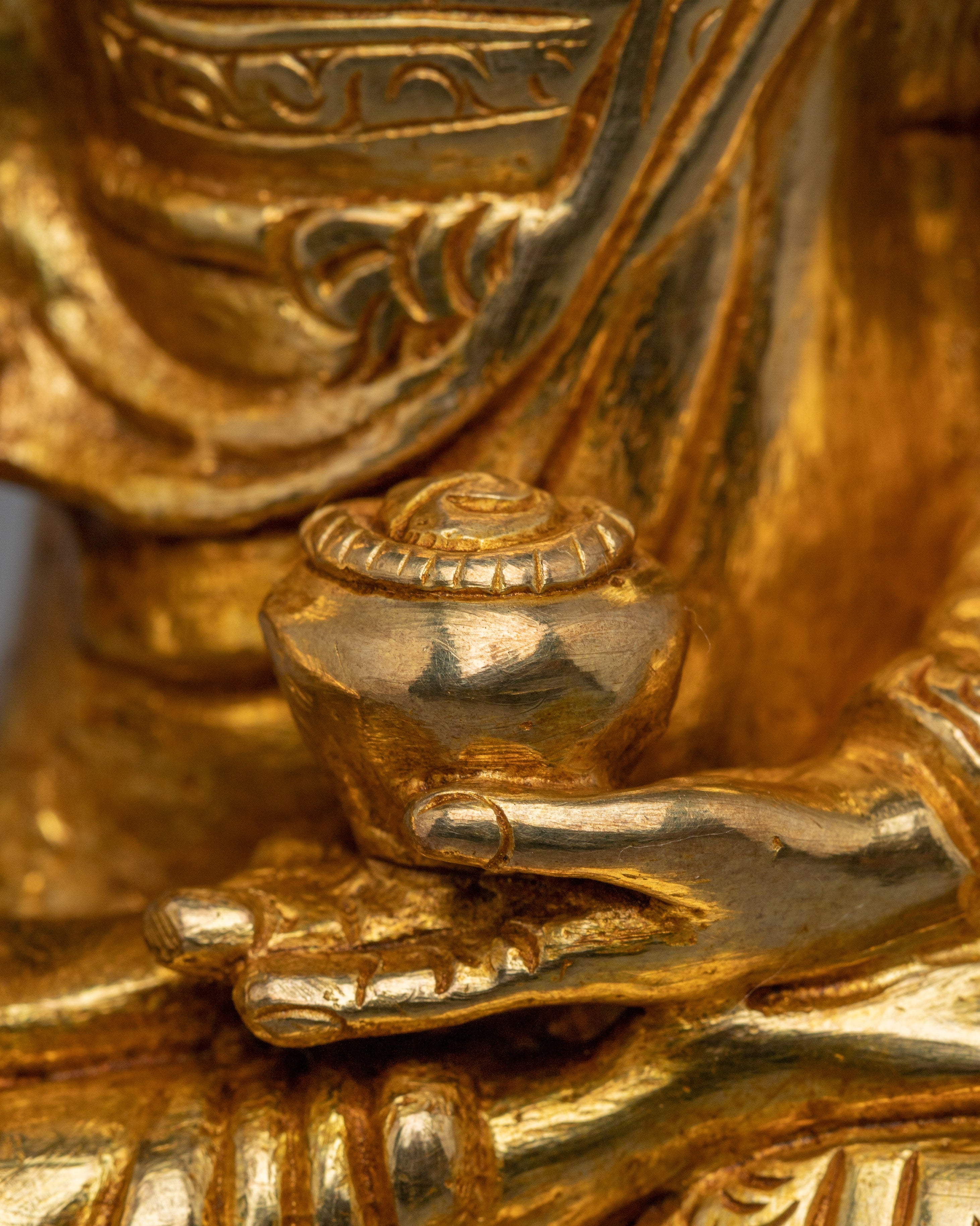 Shakyamuni Buddha, Enlightened Presence Art | Meditation Figure