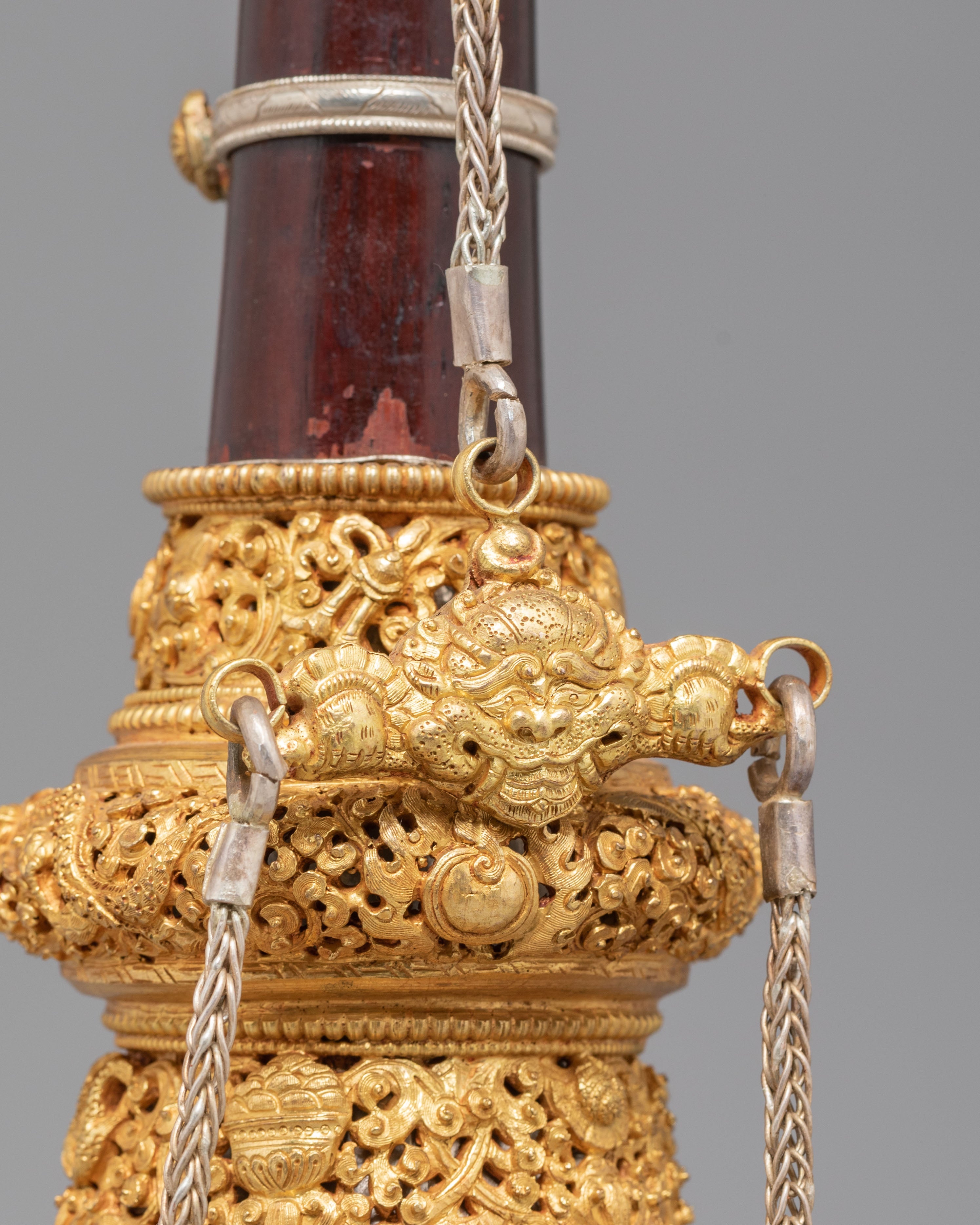 Handcrafted Buddhist Gyaling | Authentic Tibetan Ritual Gyaling Horn