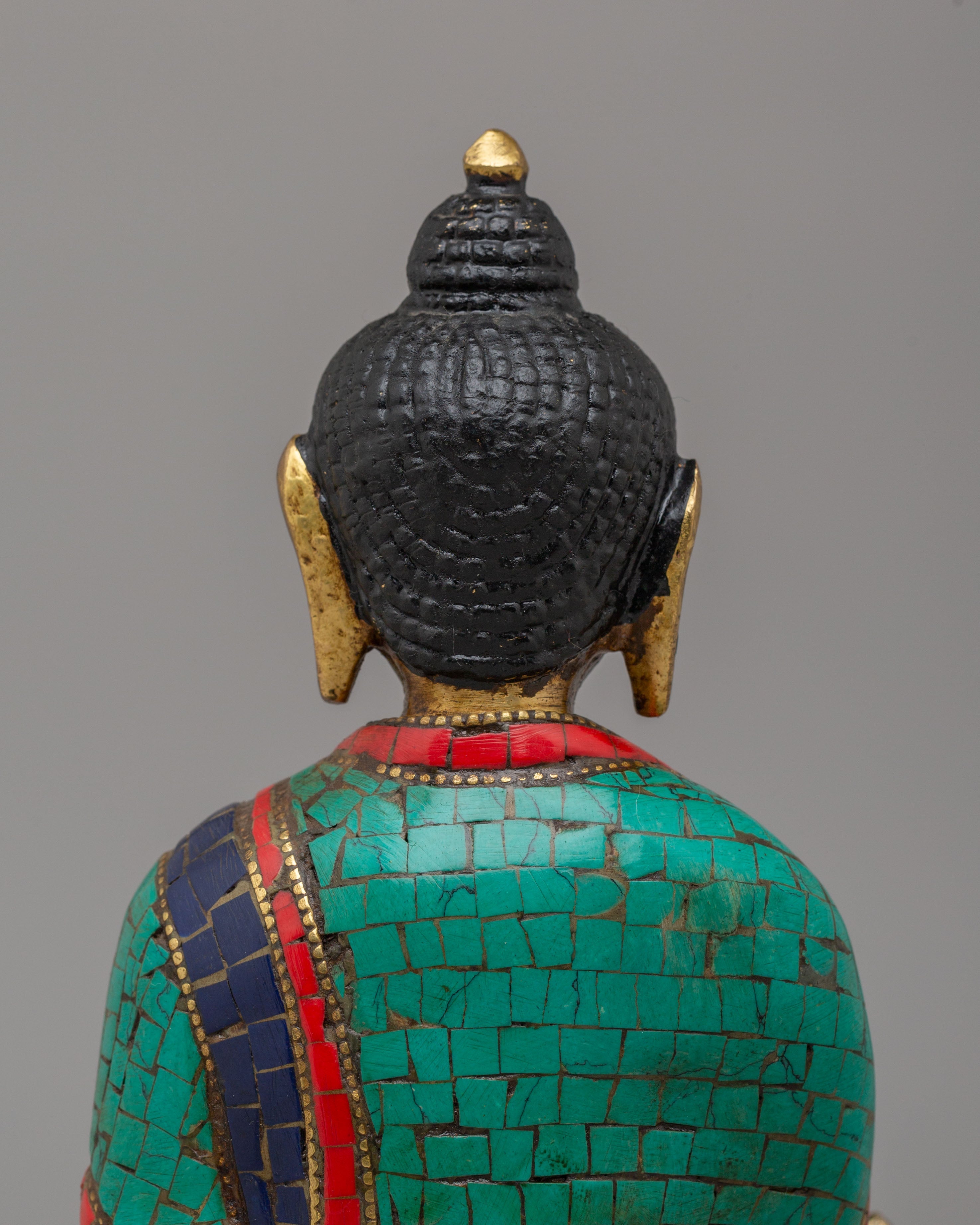 Traditional Medicine Buddha Deity Statue | Healing Symbolism