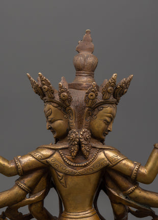 Antique Copper Namgyalma Statue |  Buddhist Ritual & Meditation
