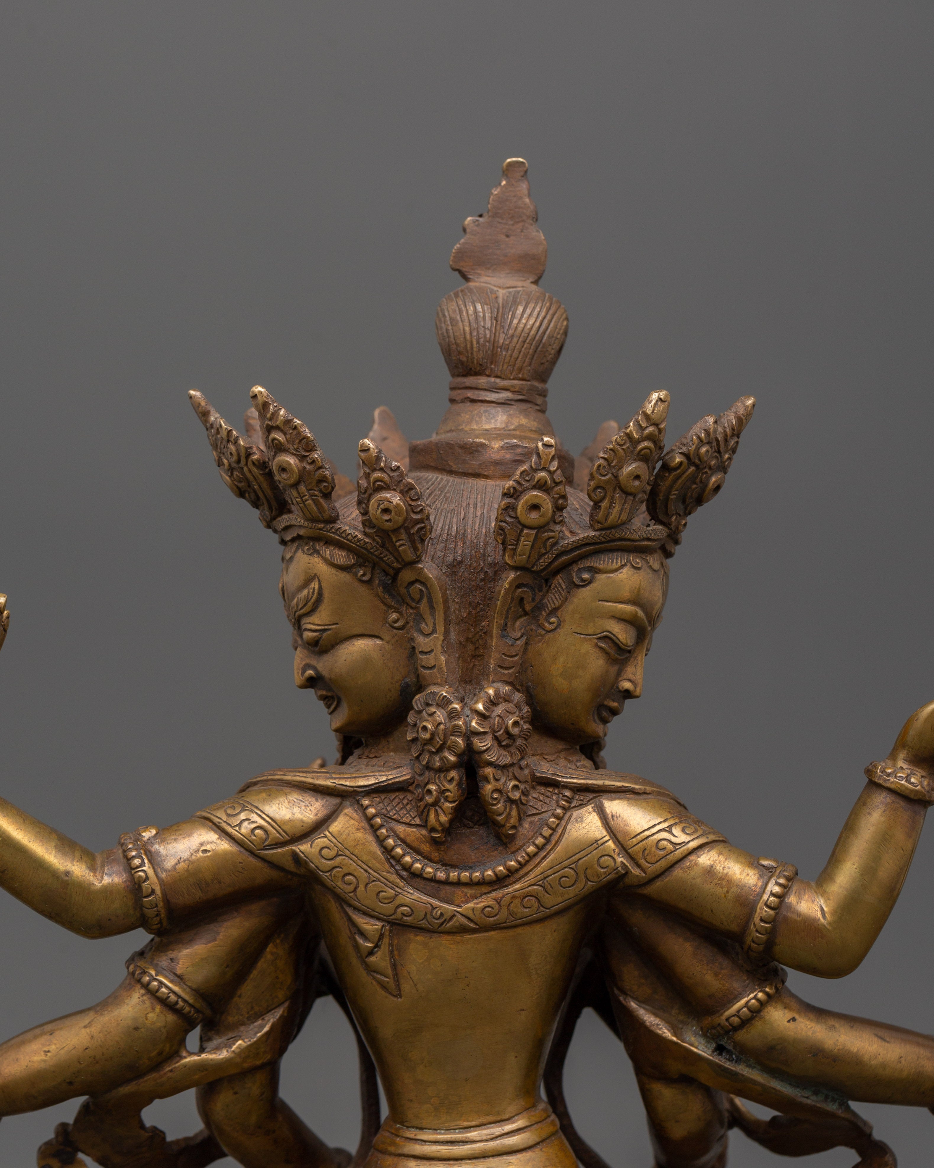Antique Copper Namgyalma Statue |  Buddhist Ritual & Meditation