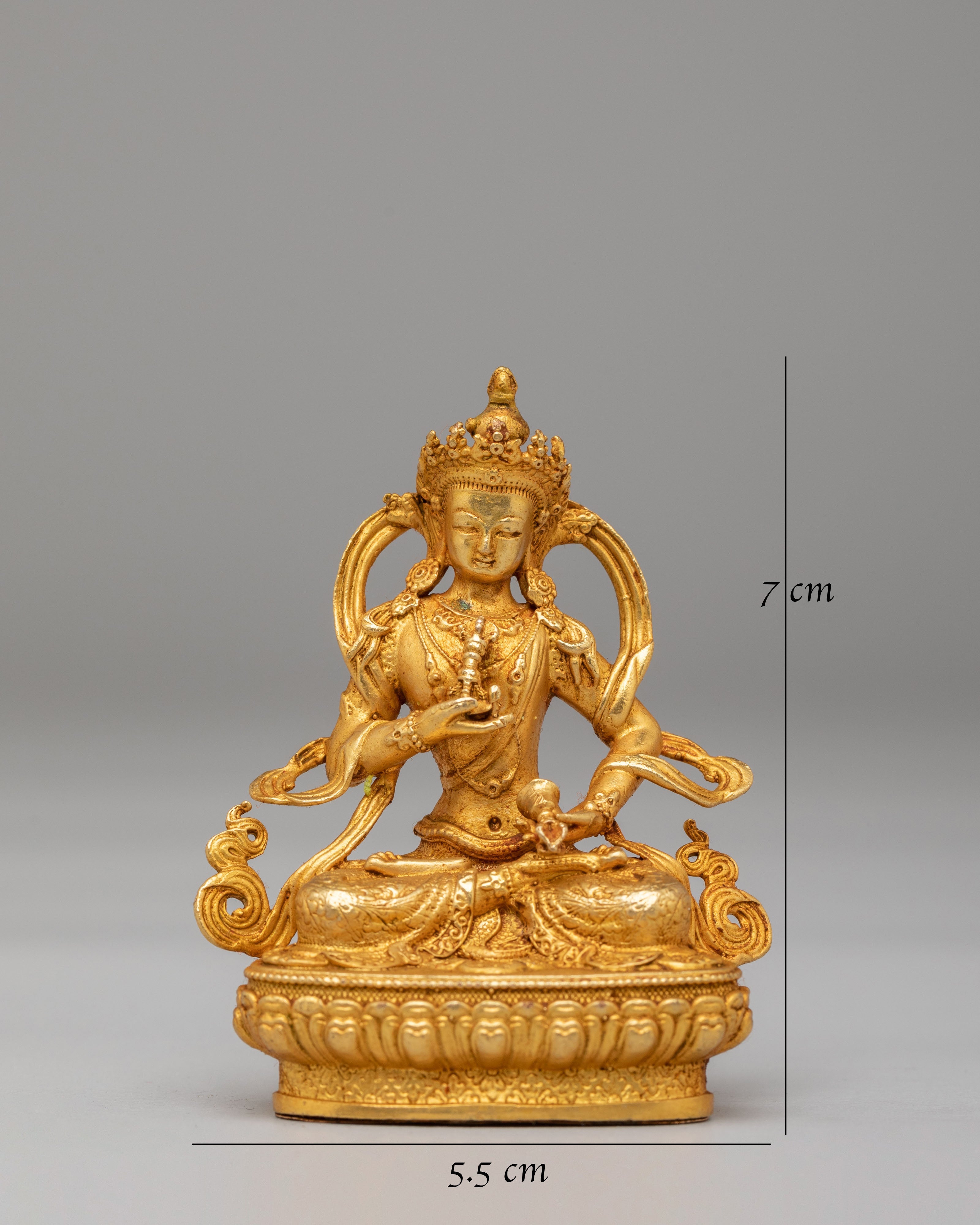 Sacred Buddhist Purity Deity Statue | Vajrasattva Figurine for Meditation