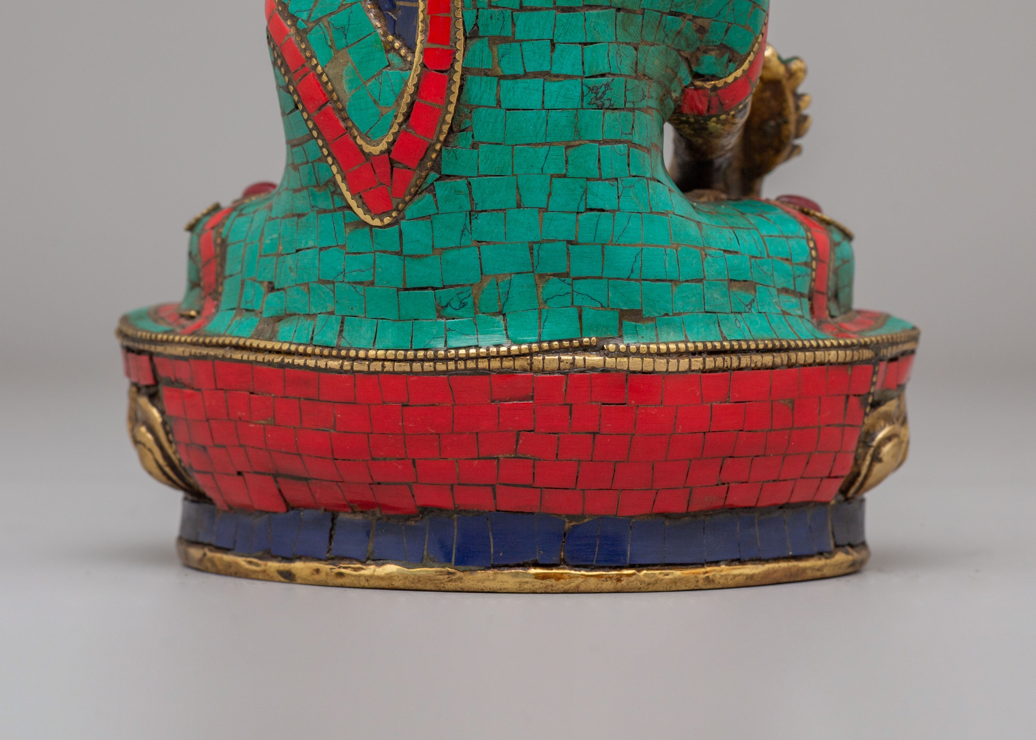 Traditional Medicine Buddha Deity Statue | Healing Symbolism