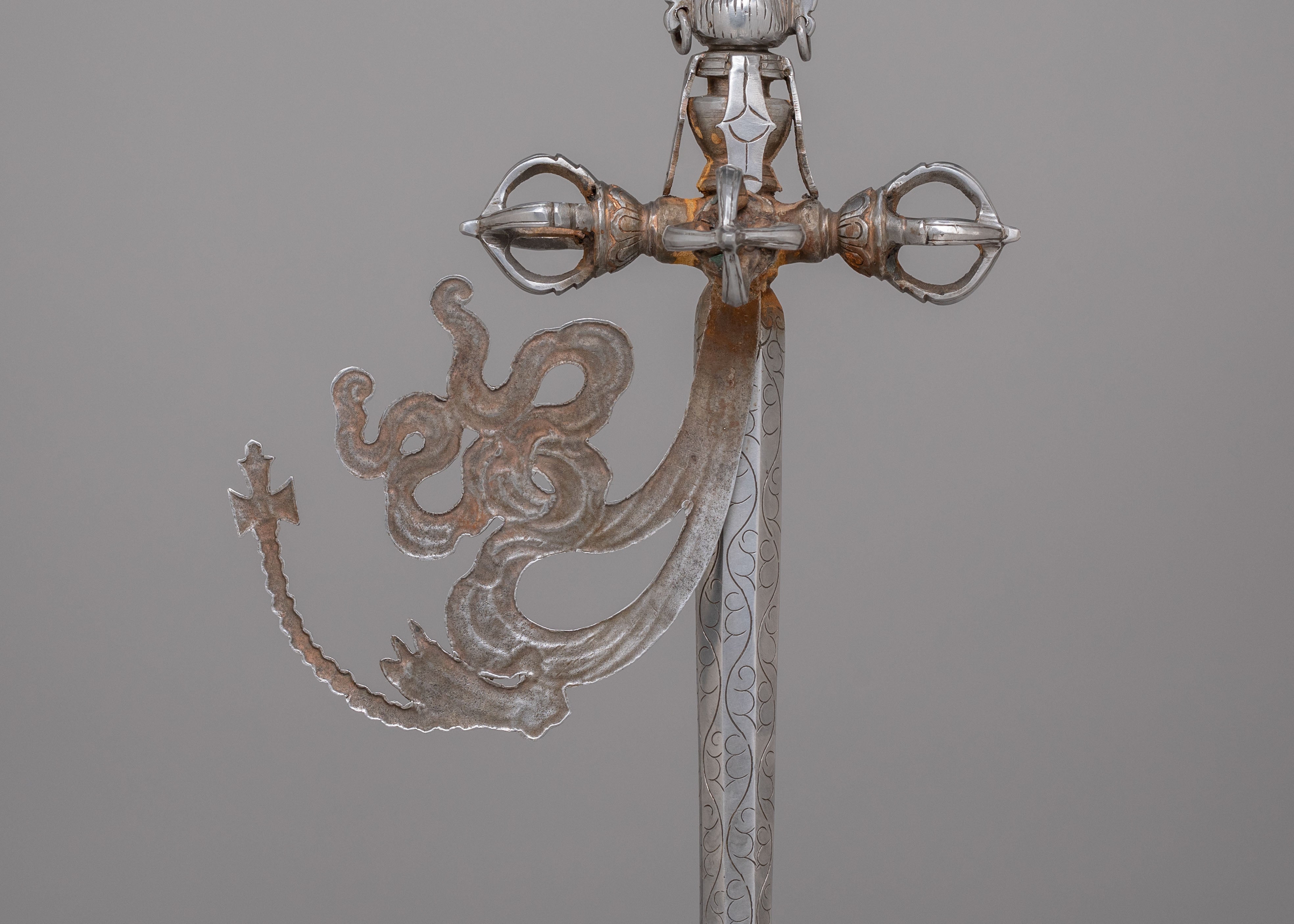 Spiritual Khatvanga Ceremonial Staff | Tibetan Rituals & Meditation