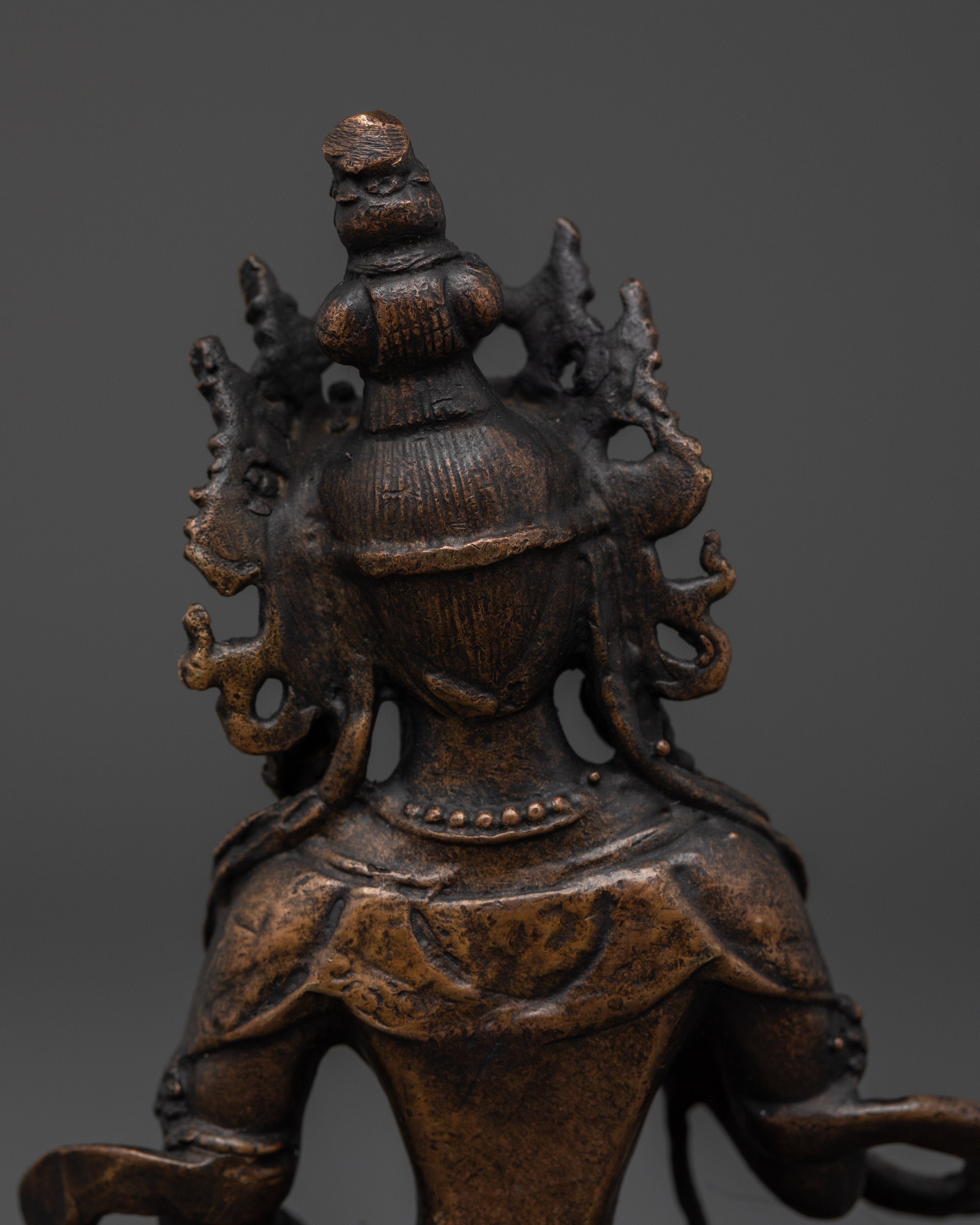 Vajrasattva Purifier of Karma Statue | Serene Statue of Tibetan Dorje Sempa