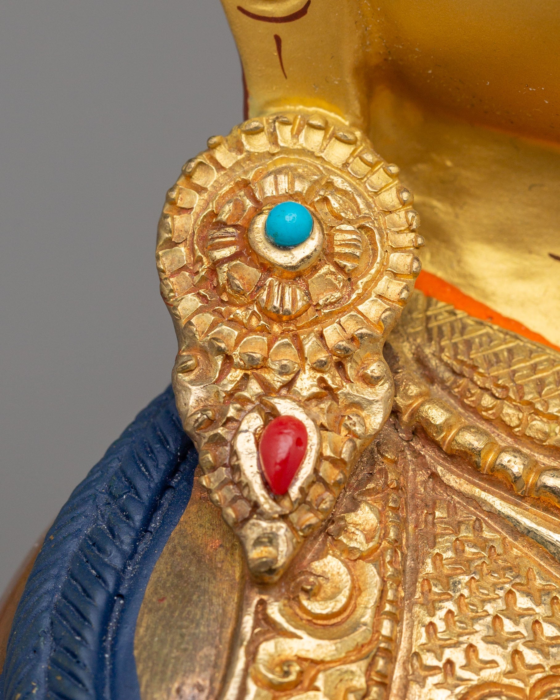 Lotus-Born Master Guru Rinpoche Figurine | Sacred Figure for Spiritual Blessings
