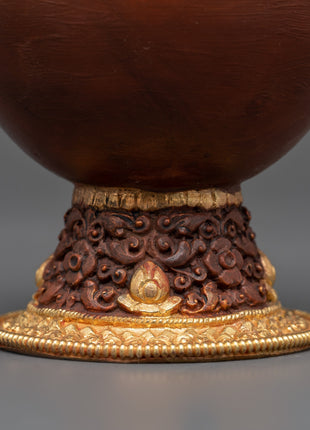 Gold-Plated Bhumba Ritual Set | Sacred Ritual Decor