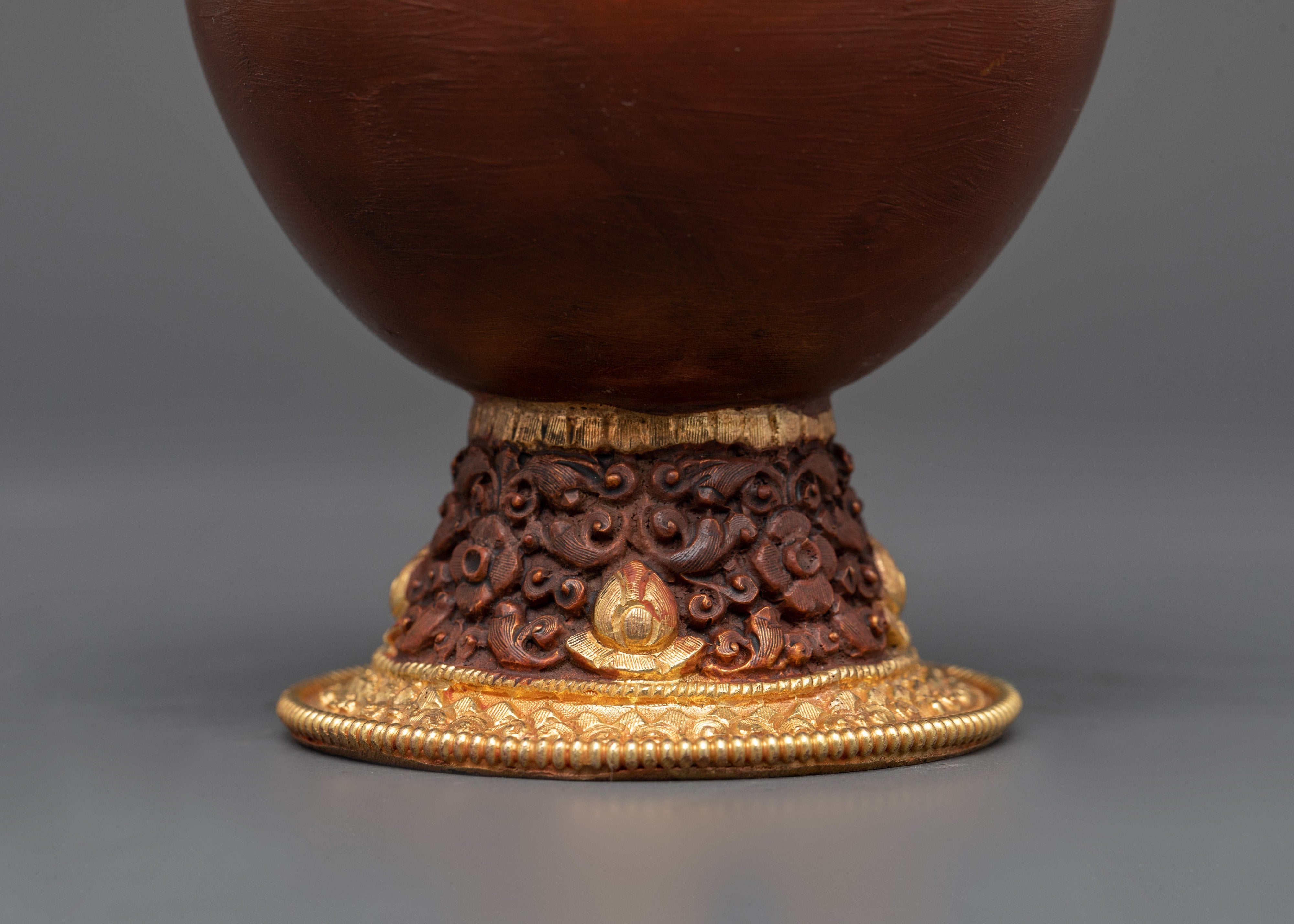 Gold-Plated Bhumba Ritual Set | Sacred Ritual Decor