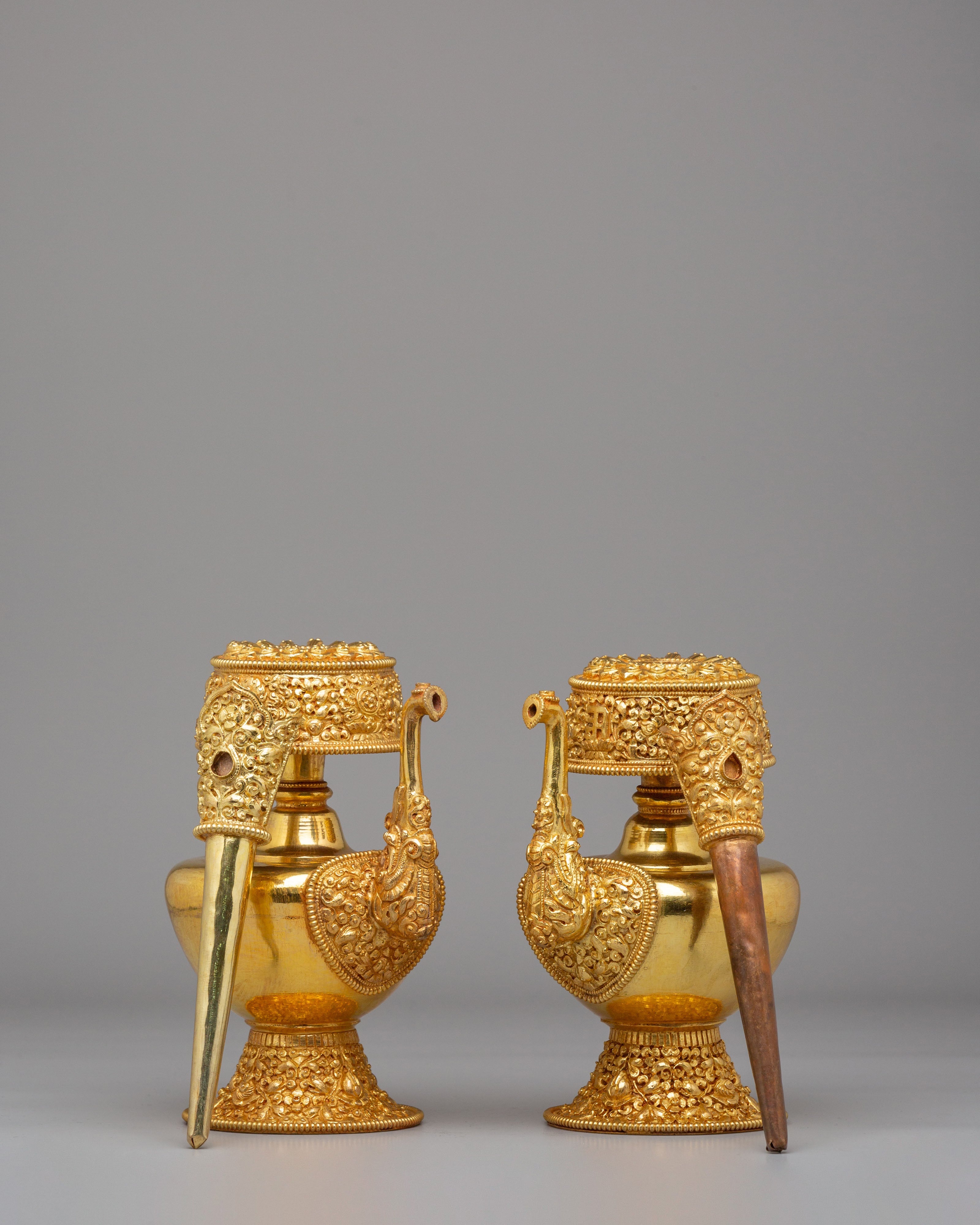 Sacred Buddhist Ritual Bhumba Set | Perfect for Ceremonies and Altar Offerings