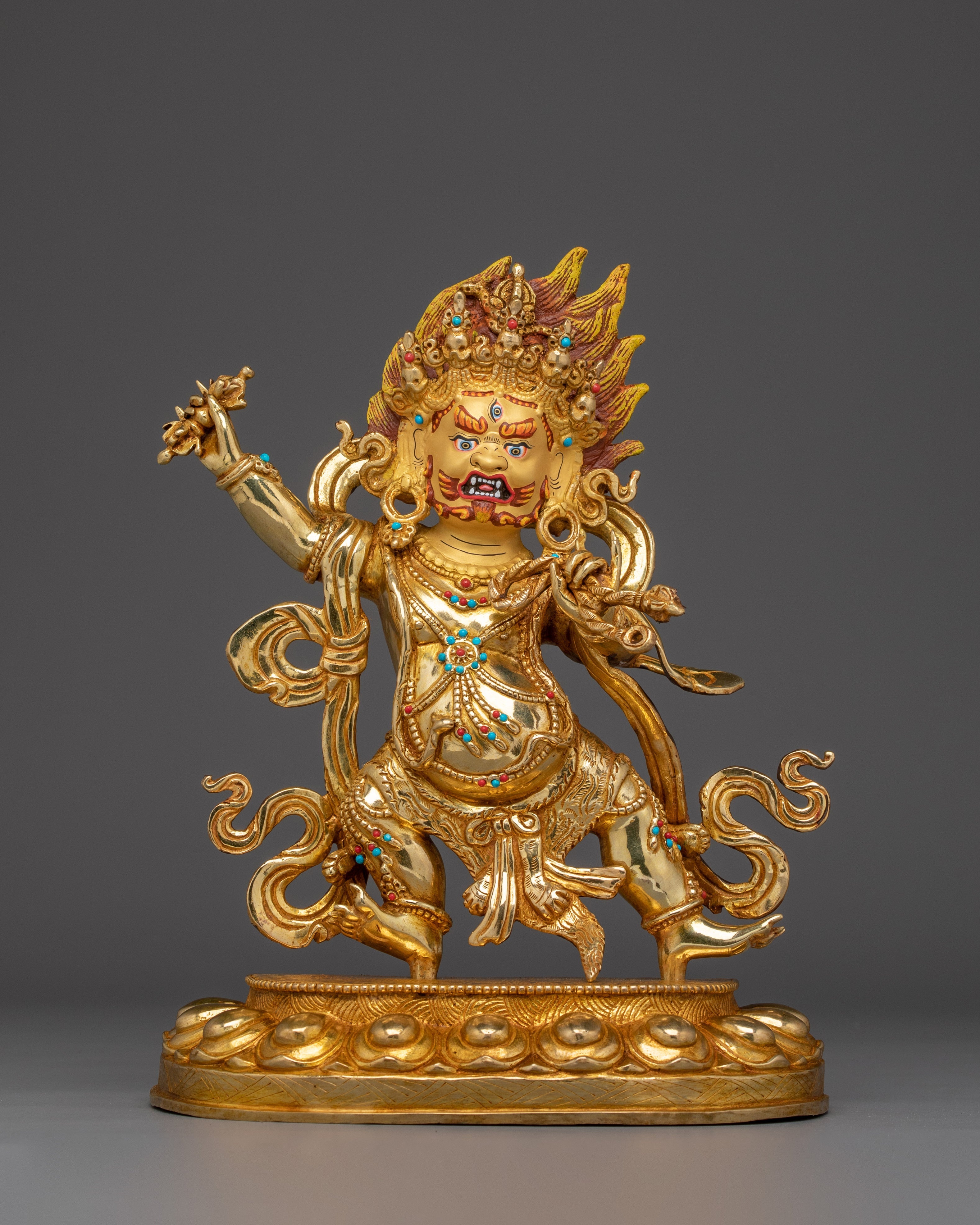 Buddha Protector Vajrapani Statue | Guardian of Dharma