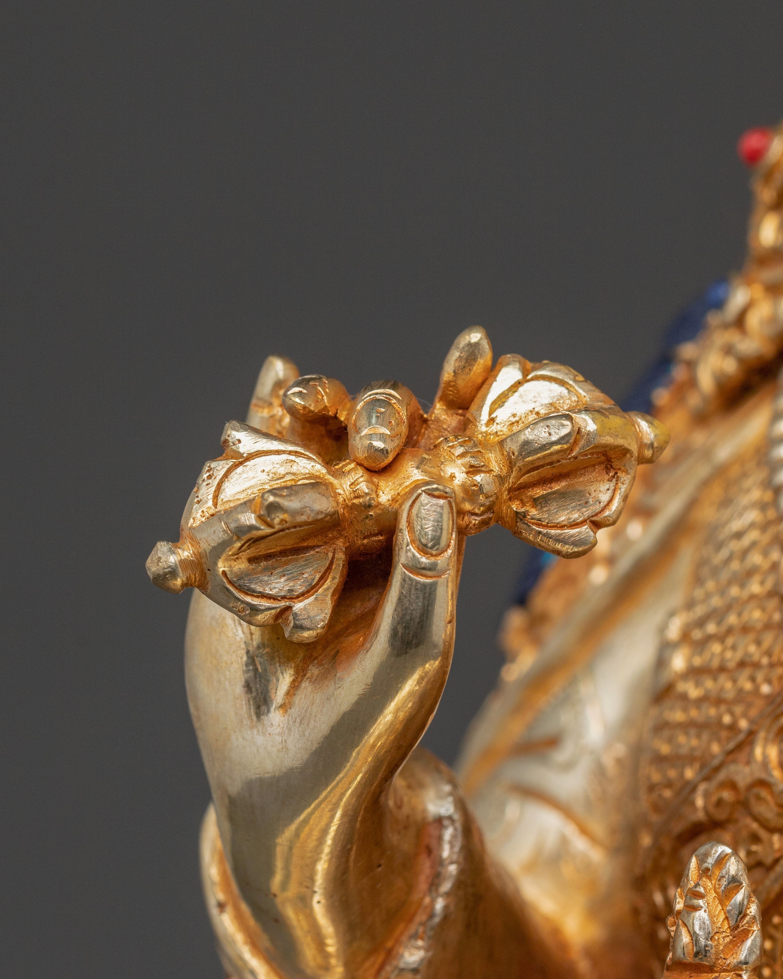 Dharma Master Guru Statue Set | Sacred Buddhist Art