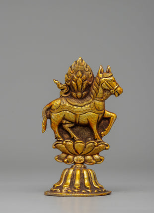 Gold & Silver-Plated King and Queen Set Statues | For Décor and Rituals