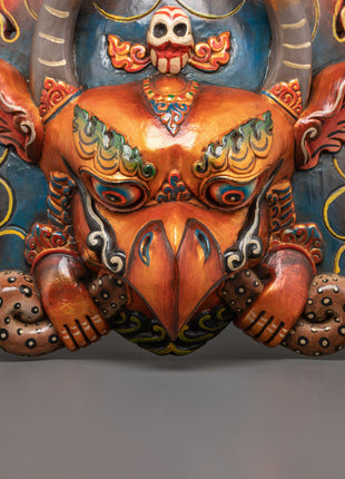 Garuda Wall Hanging Mask | Symbol of Power & Protection