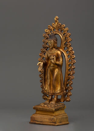 Dipankara Enlightened Deity Statue | Buddha of Light and Wisdom