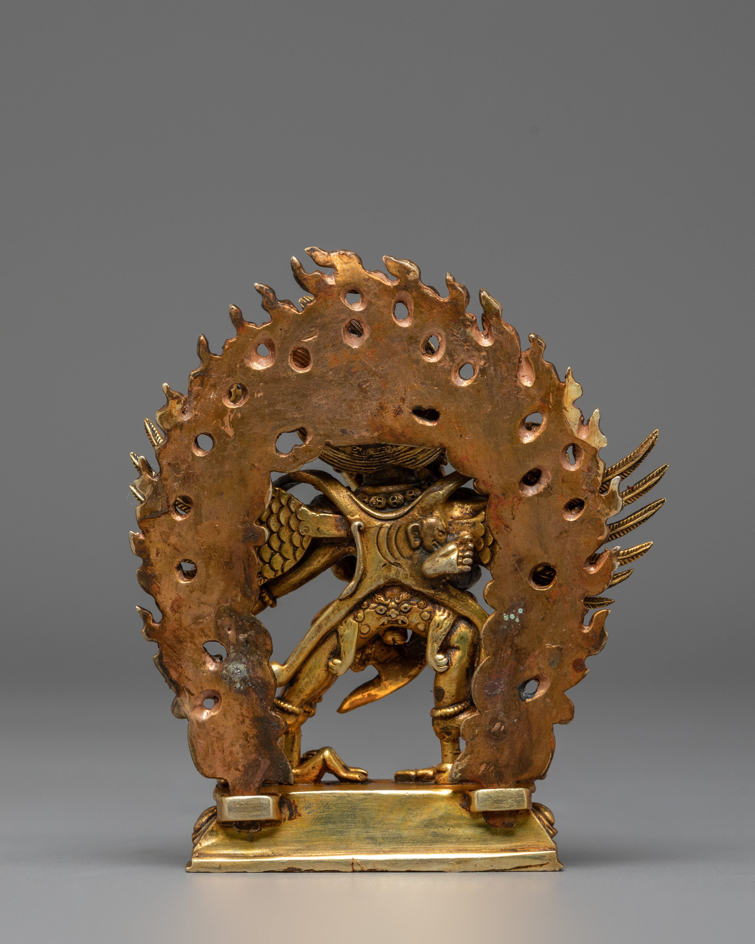 Handmade Dorje Phurba Buddhist Statue | Vajrakilaya Deity Sculpture