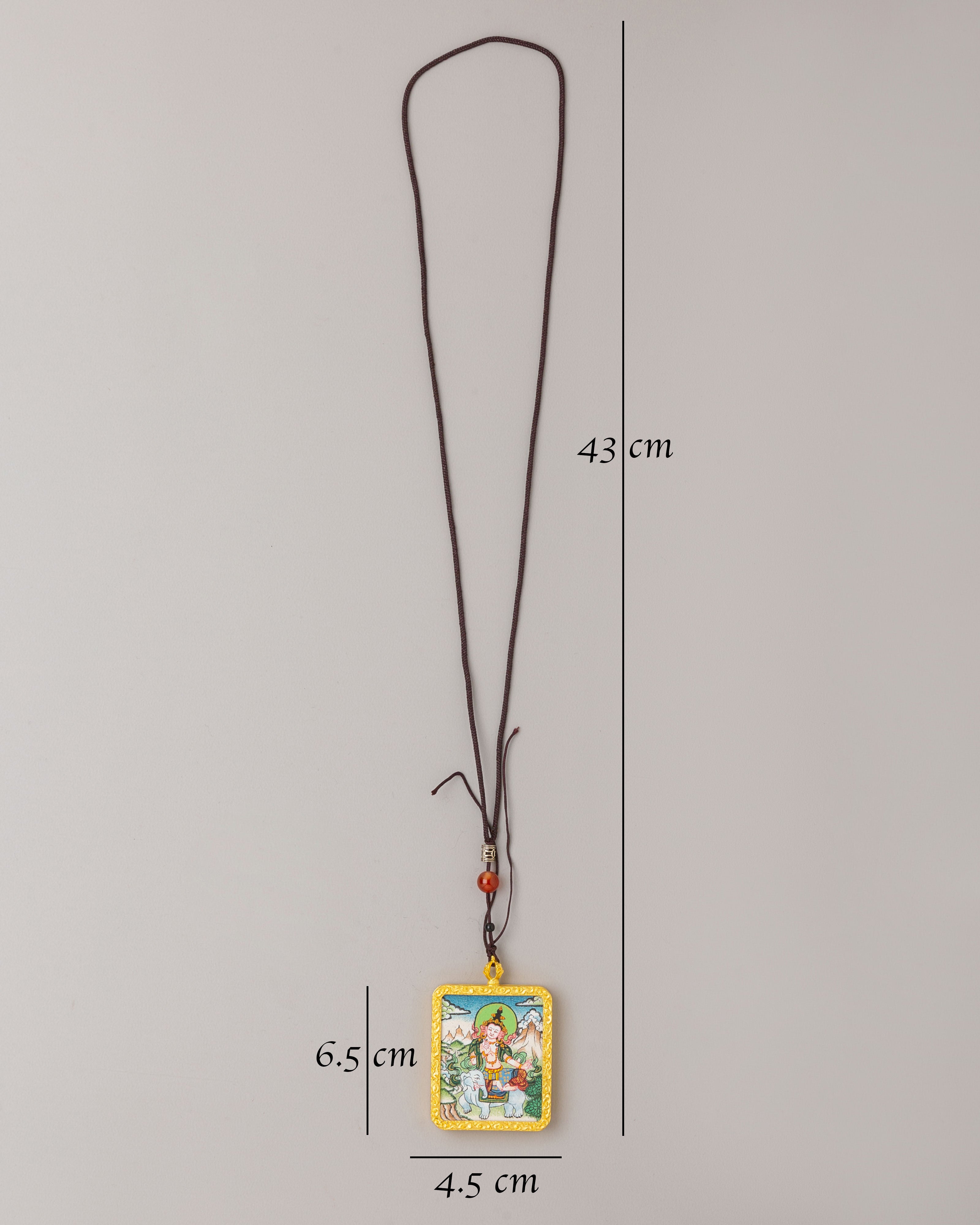 Handmade Samantabhadra Locket | Sacred Spiritual Pendant