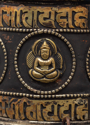 Handcrafted Spiritual Spinning Wheel | Tibetan Prayer Wheel