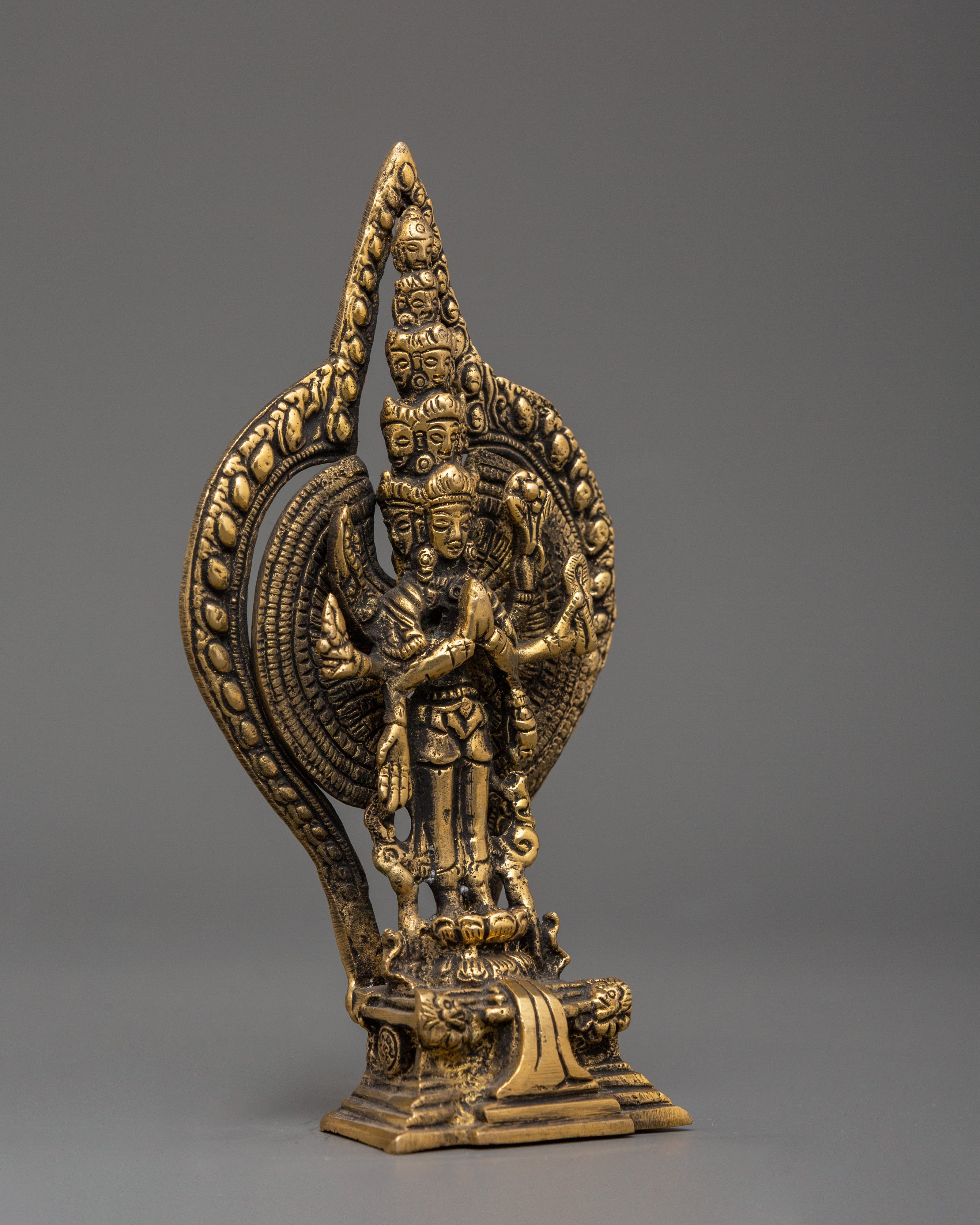 1000-Armed Chenresig Brass Statue | Avalokiteshvara Bodhisattva Sculpture
