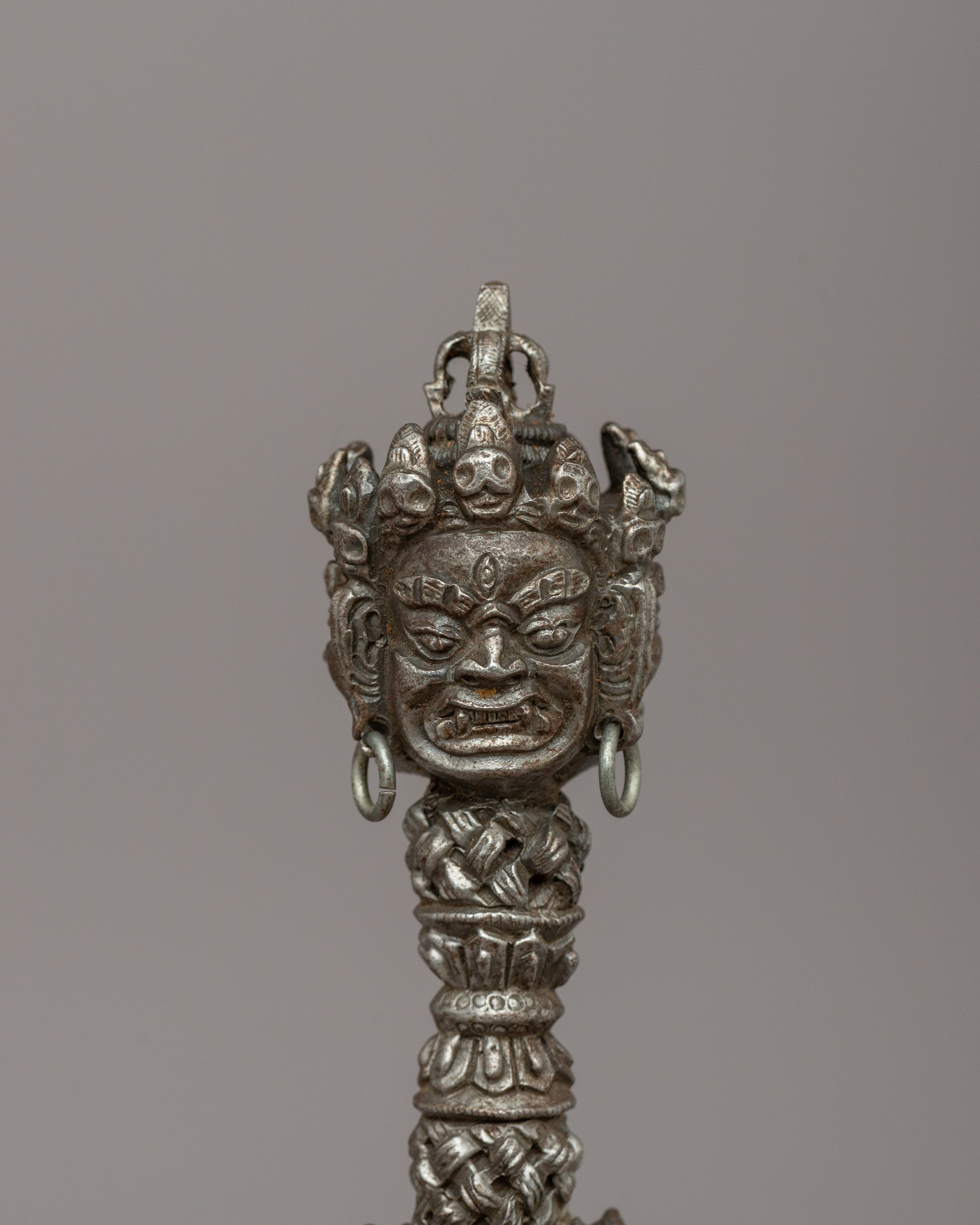 Tibetan Phurba for Rituals | A Powerful Ritual Dagger for Protection