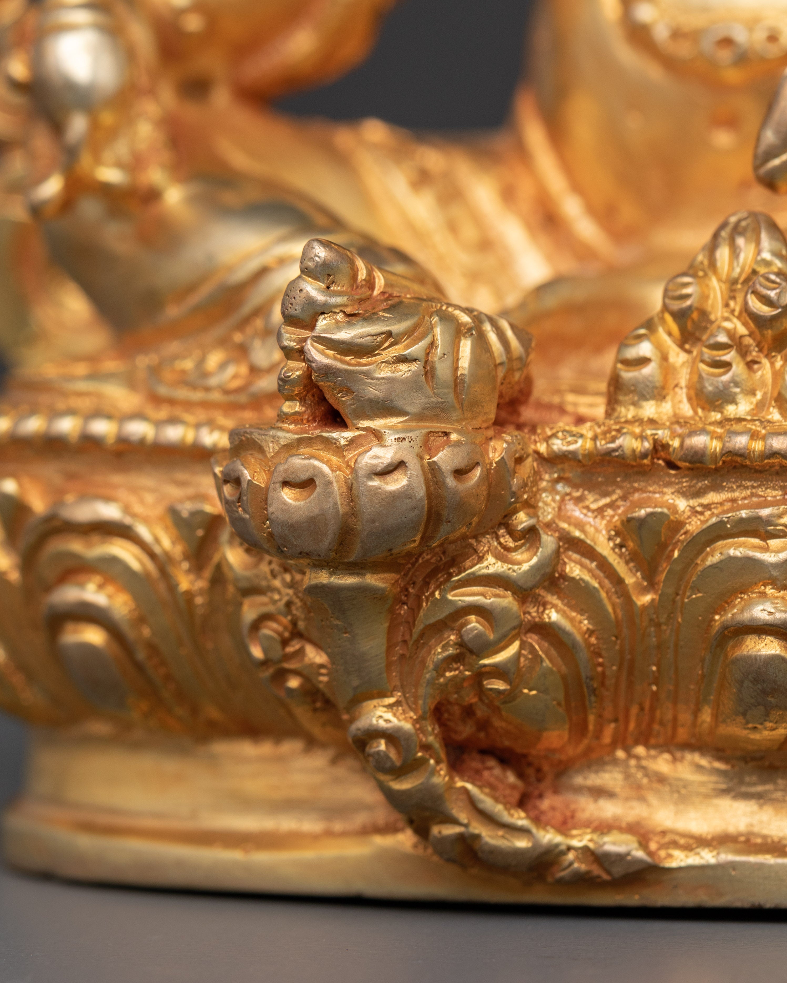 Handcrafted Dzambhala Statue | Tibetan Buddhist Wealth Deity