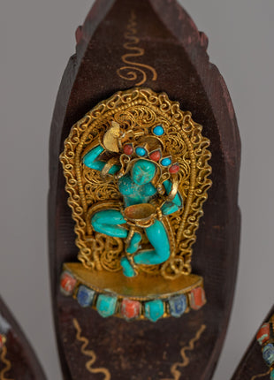 Handcrafted Wooden Lotus Mandala | A Symbol of Enlightenment & Spiritual Awakening