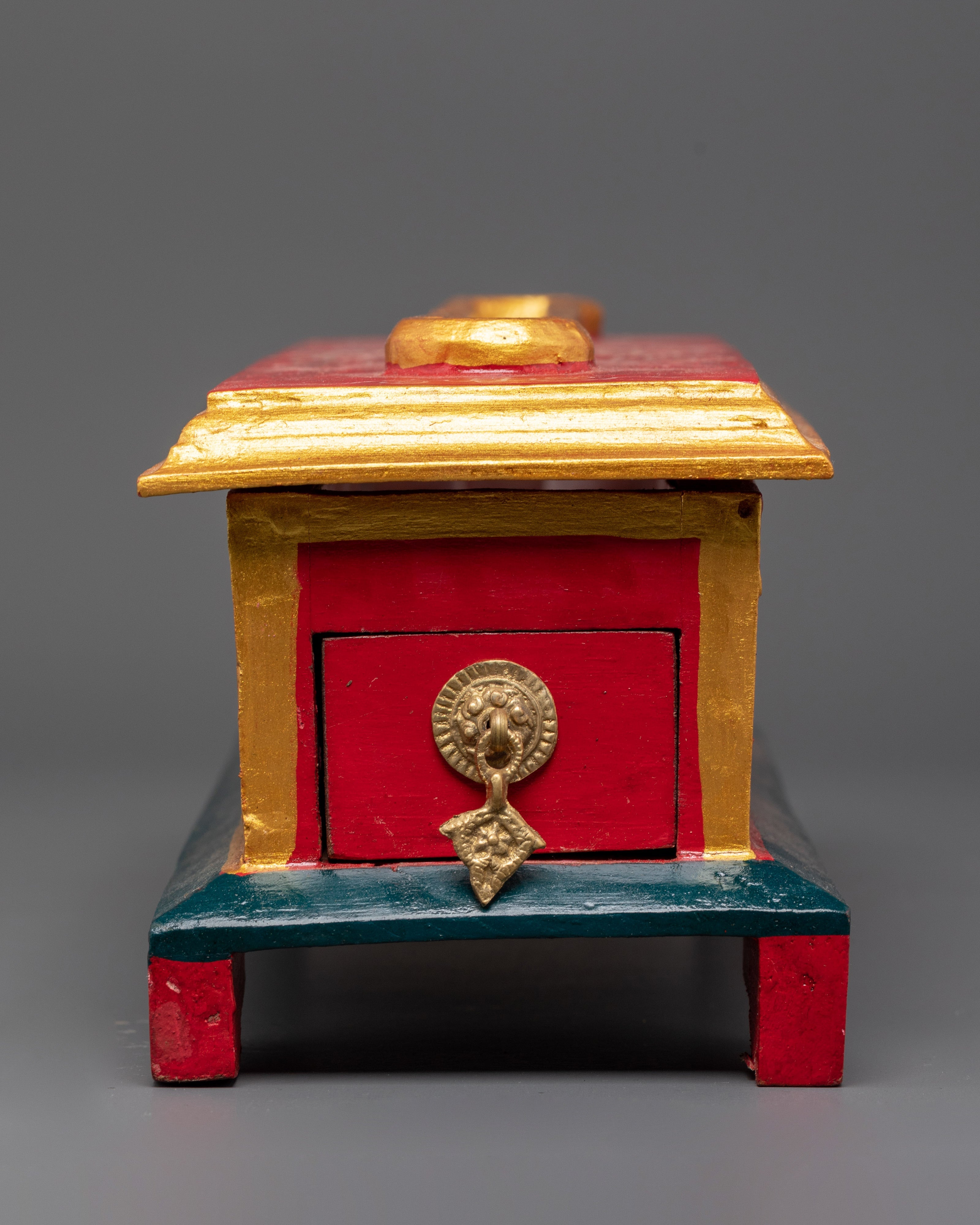 Tibetan Buddhist Incense Burner | Spiritual Alter for Meditation