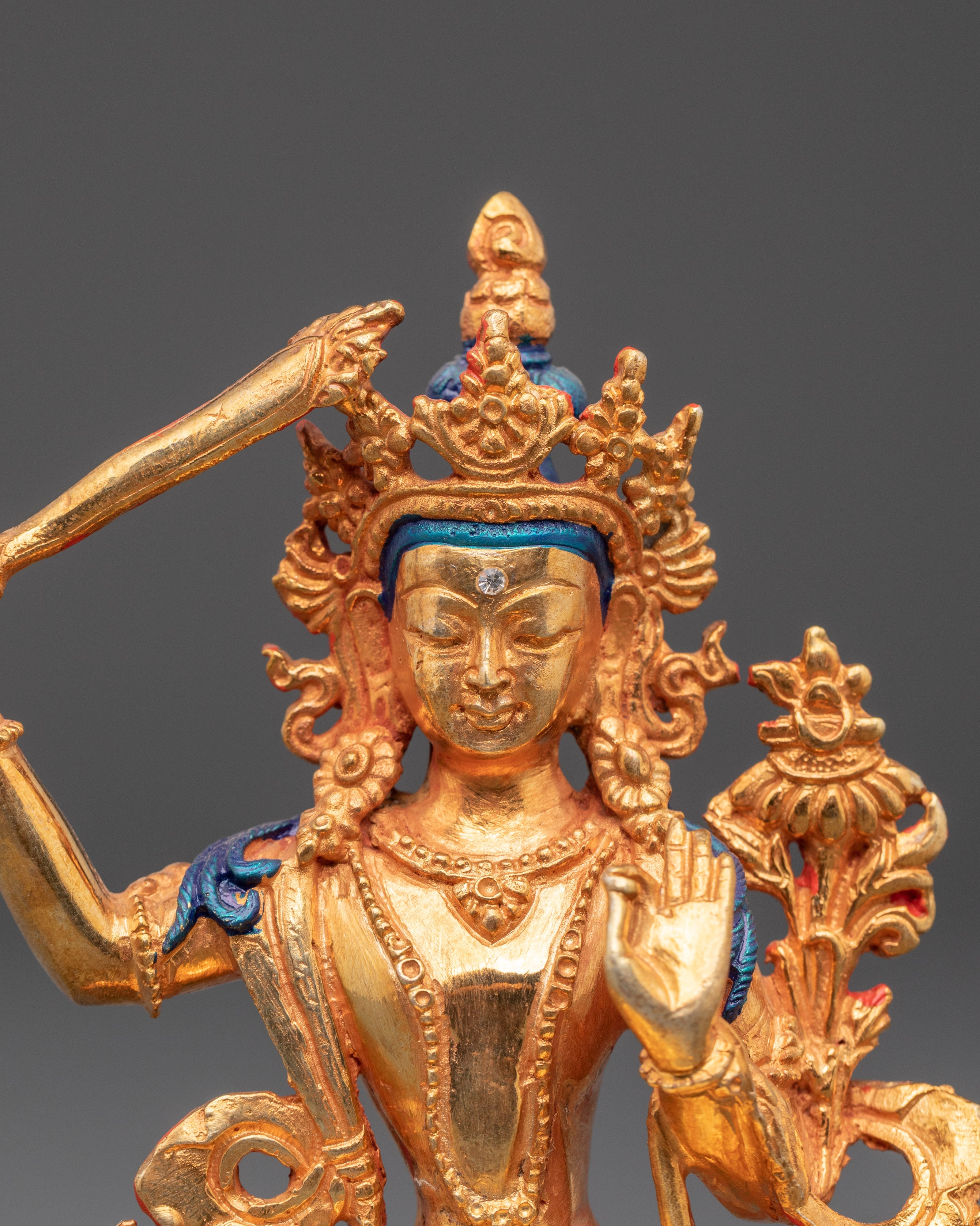 Tibetan Buddhist Manjushri | Deity of Wisdom and Enlightenment