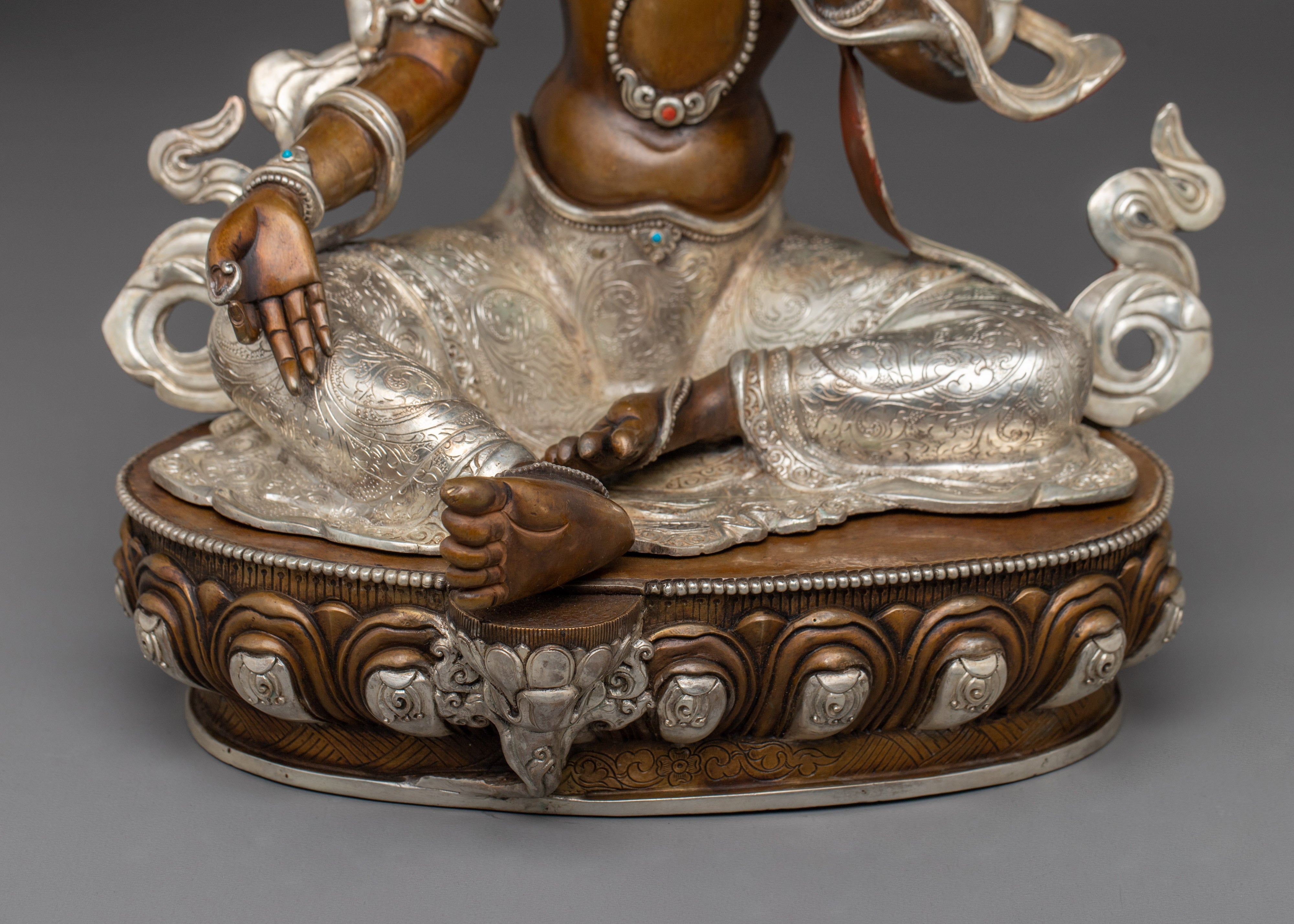 Green Tara Spiritual Decor Statue | Shyama Tara - Mother of All  Buddhas