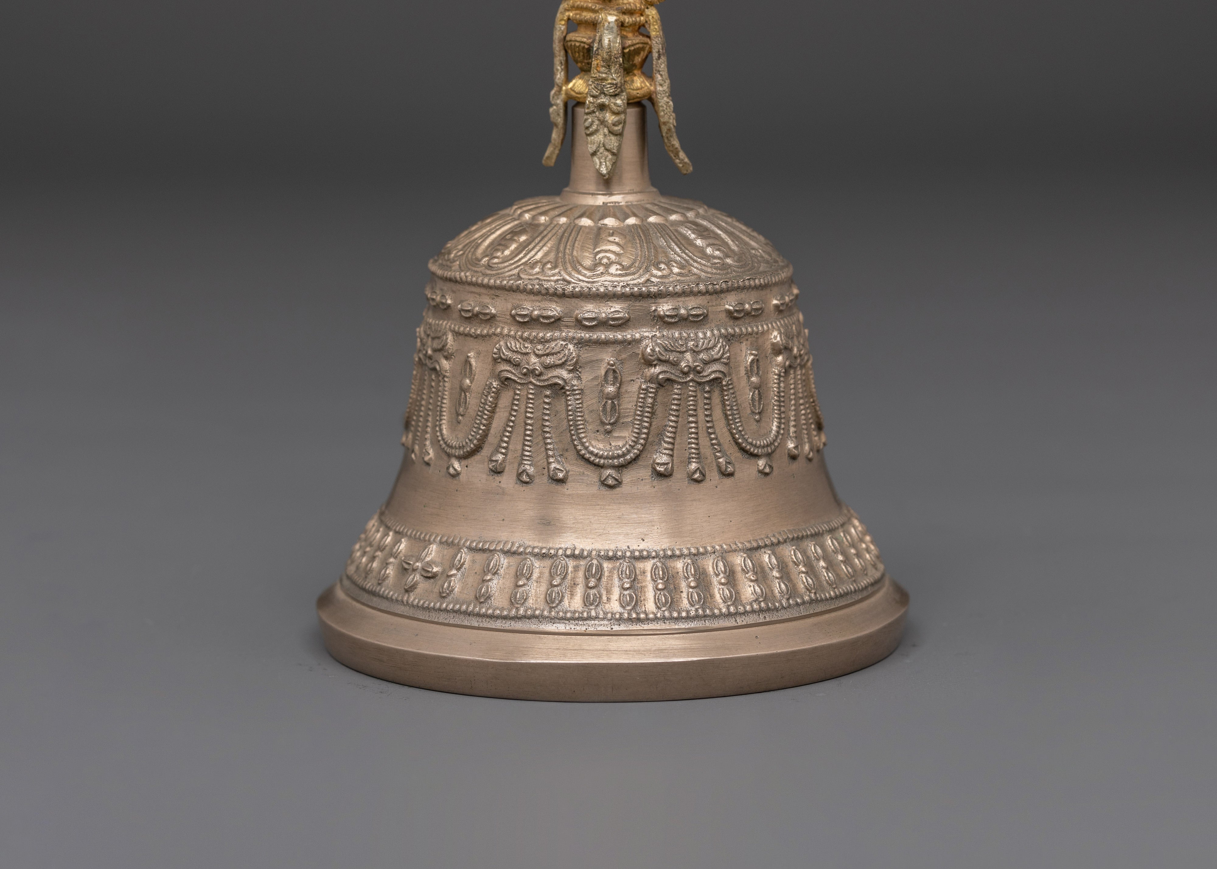 Spiritual Bell and Vajra Set | Sacred Bronze & Brass Ritual Tools