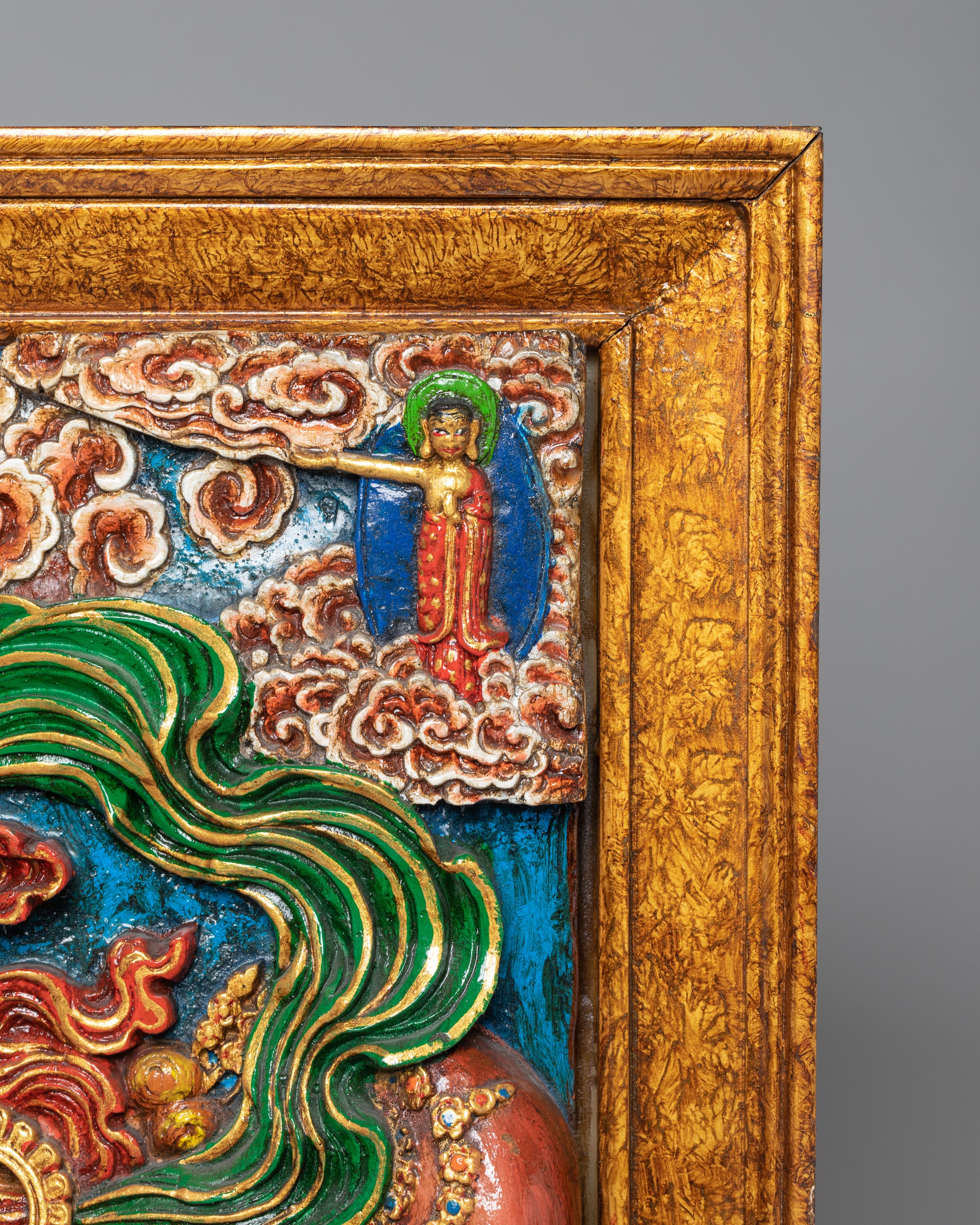 Wheel of Life Mandala Wall Hanging | Symbol of Samsara