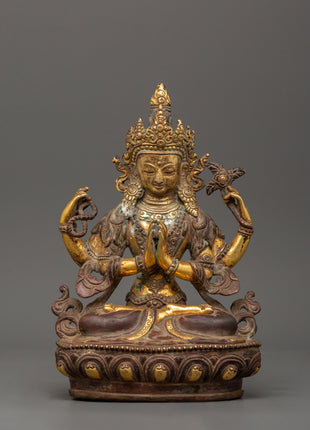 chenrezig-oxidized-copper-statue