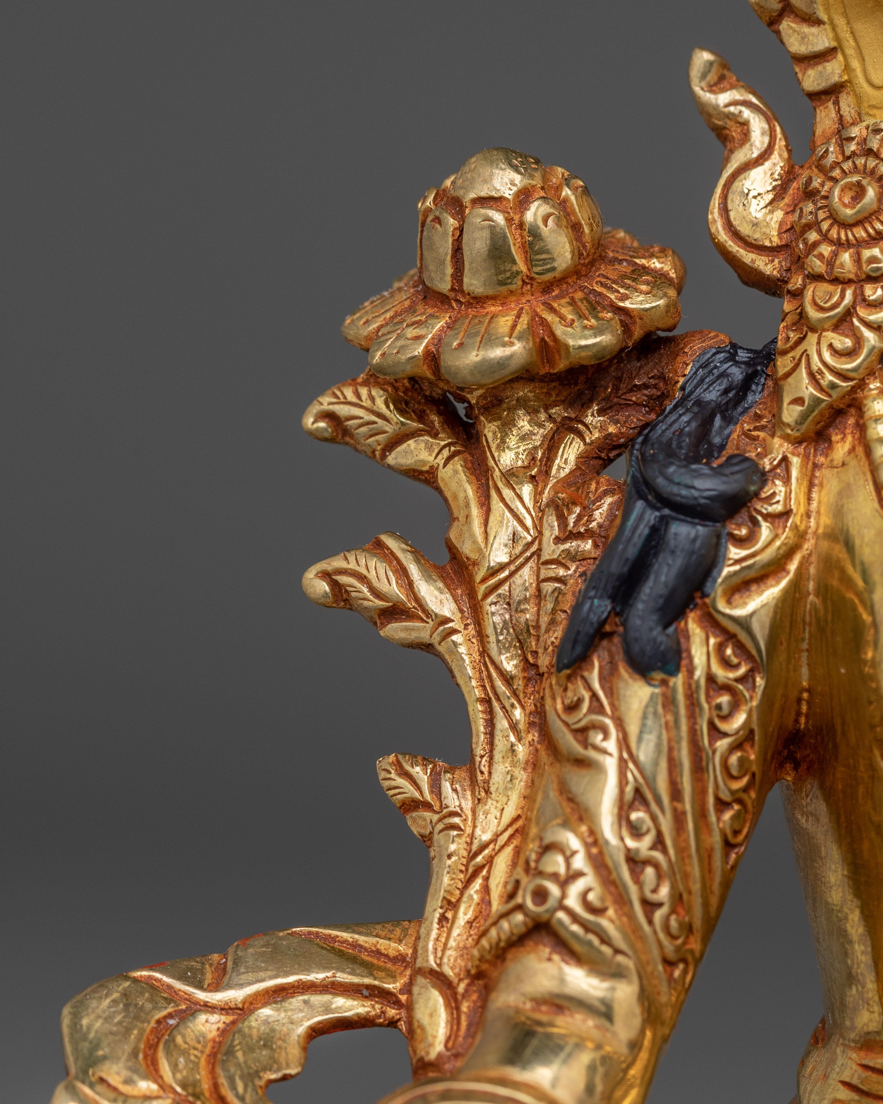 Serene White Tara Copper Statue | Sita Tara Himalayan Artwork