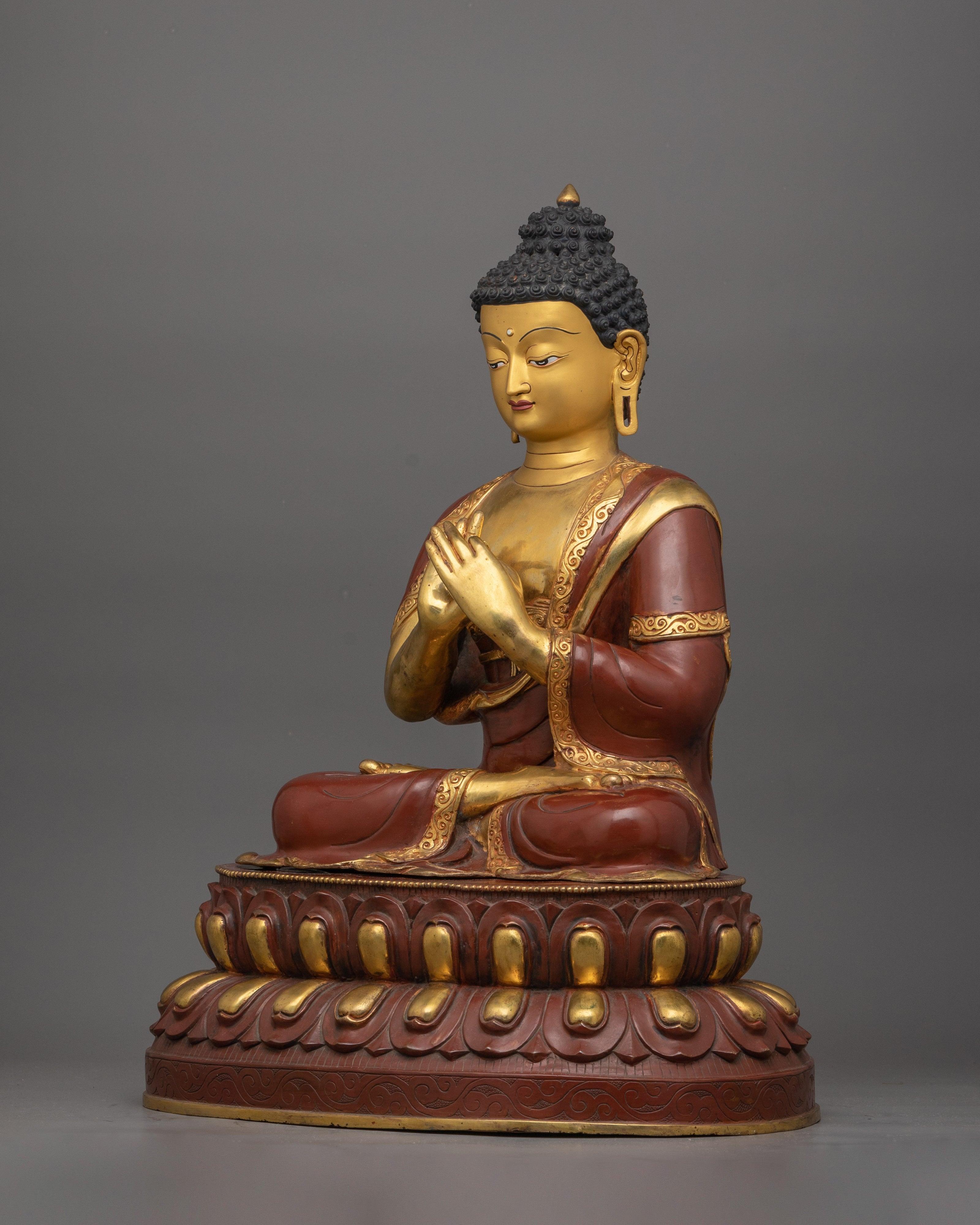 Enlightened Vairocana Buddha Sculpture | Buddha of Universal Wisdom