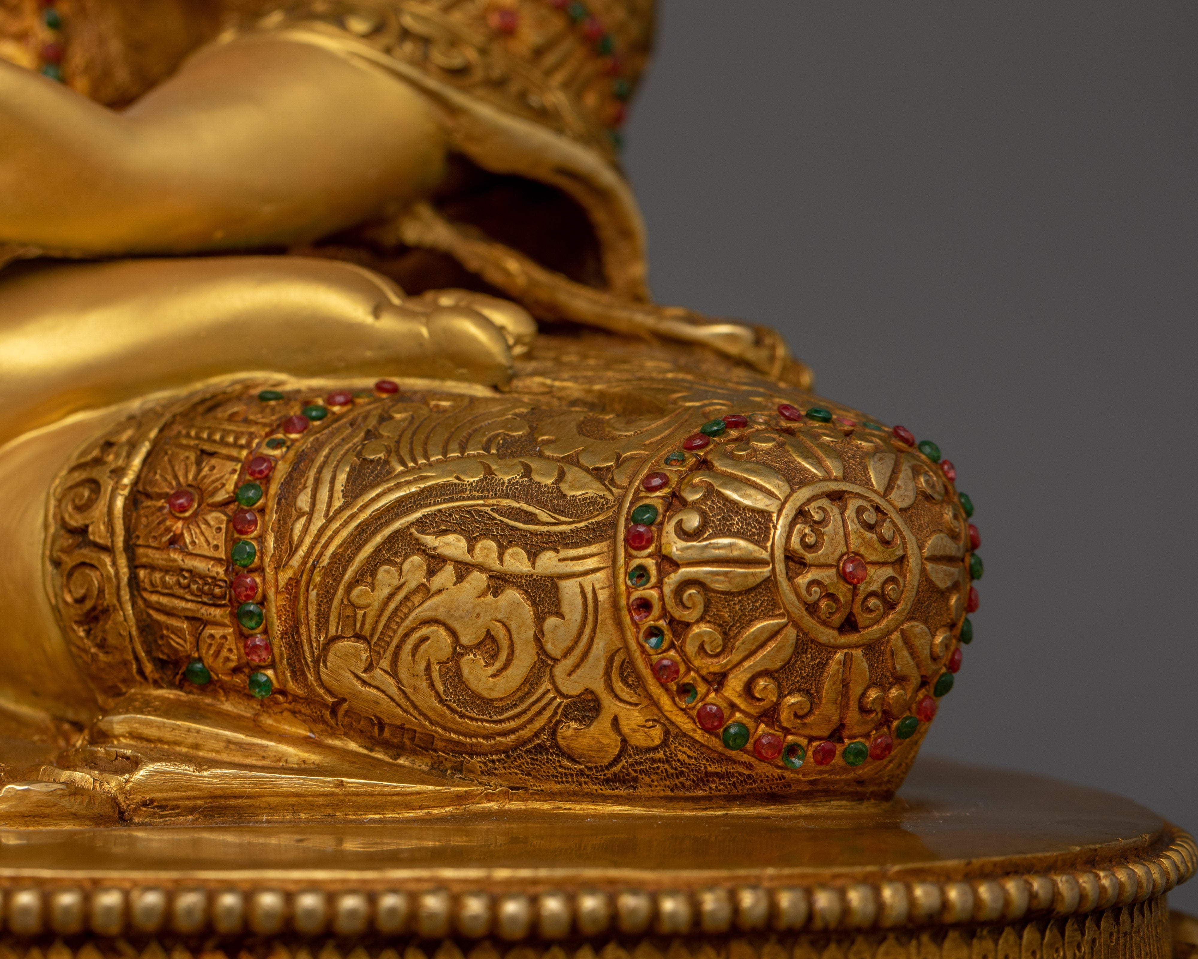 Lord Shakyamuni Buddha "Founder of Buddhism" Statue | Handmade Buddhist Altar Decor